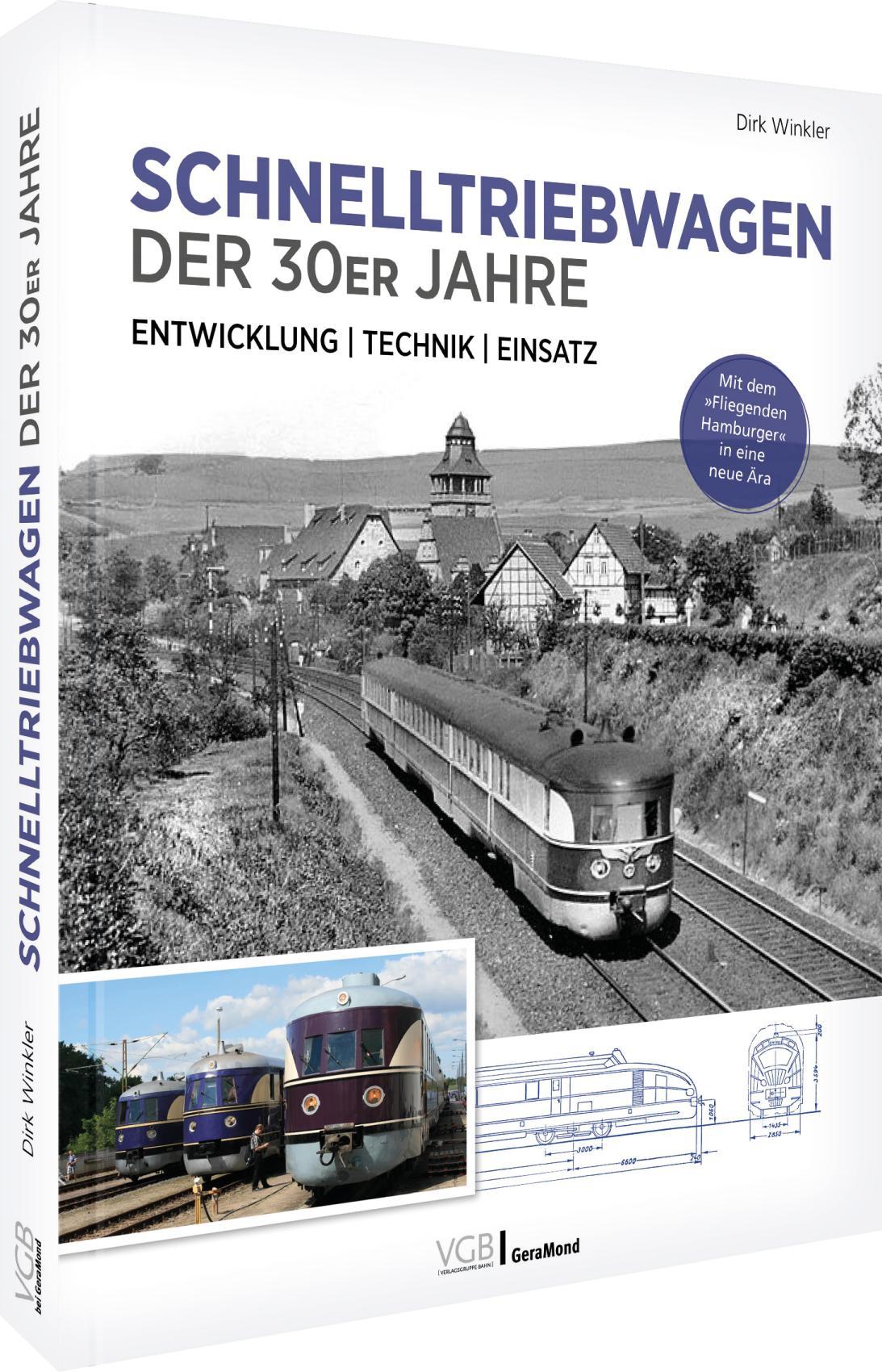 Vorderes Coverbild Schnelltriebwagen der 30er Jahre - Entwicklung | Technik | Einsatz