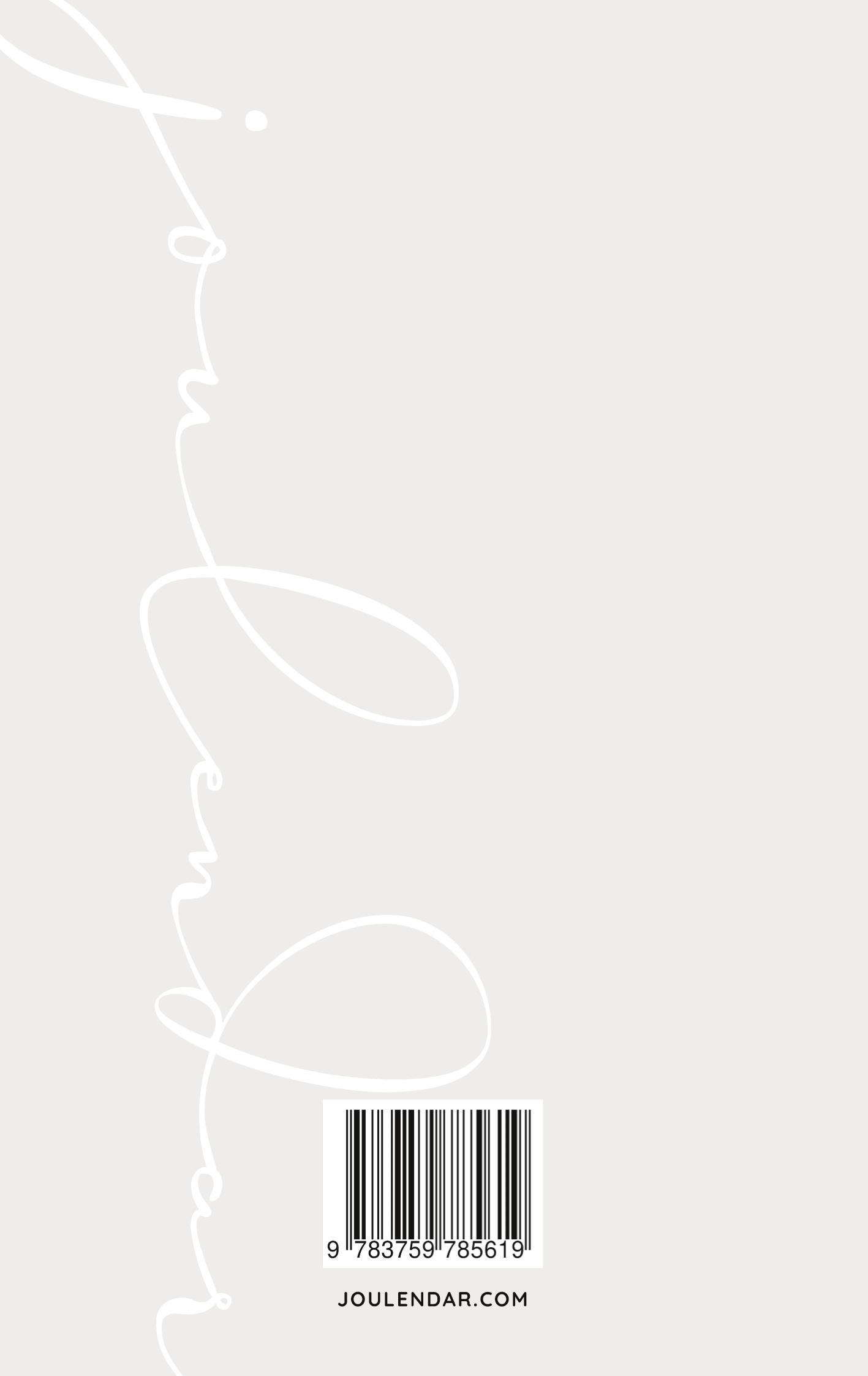 Rückseitencover Joulendar 100 Paperback