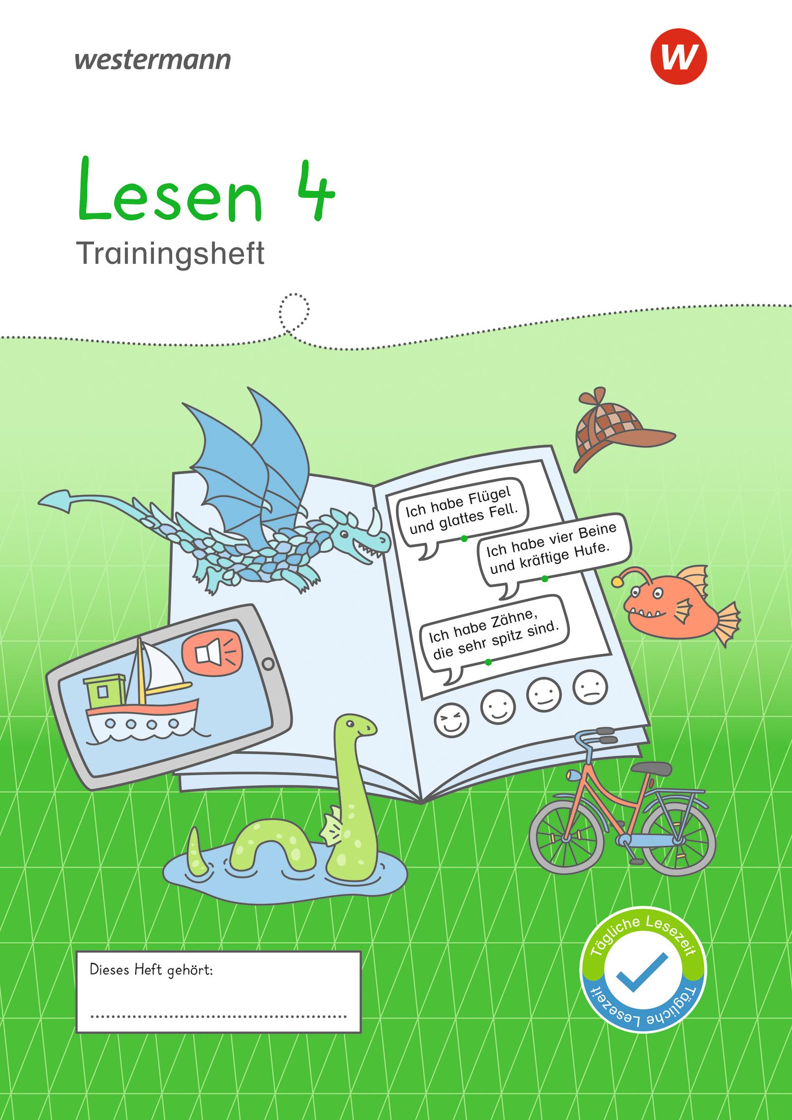 Vorderes Coverbild Westermann Unterrichtsmaterialien Grundschule. Lesen Heft 4