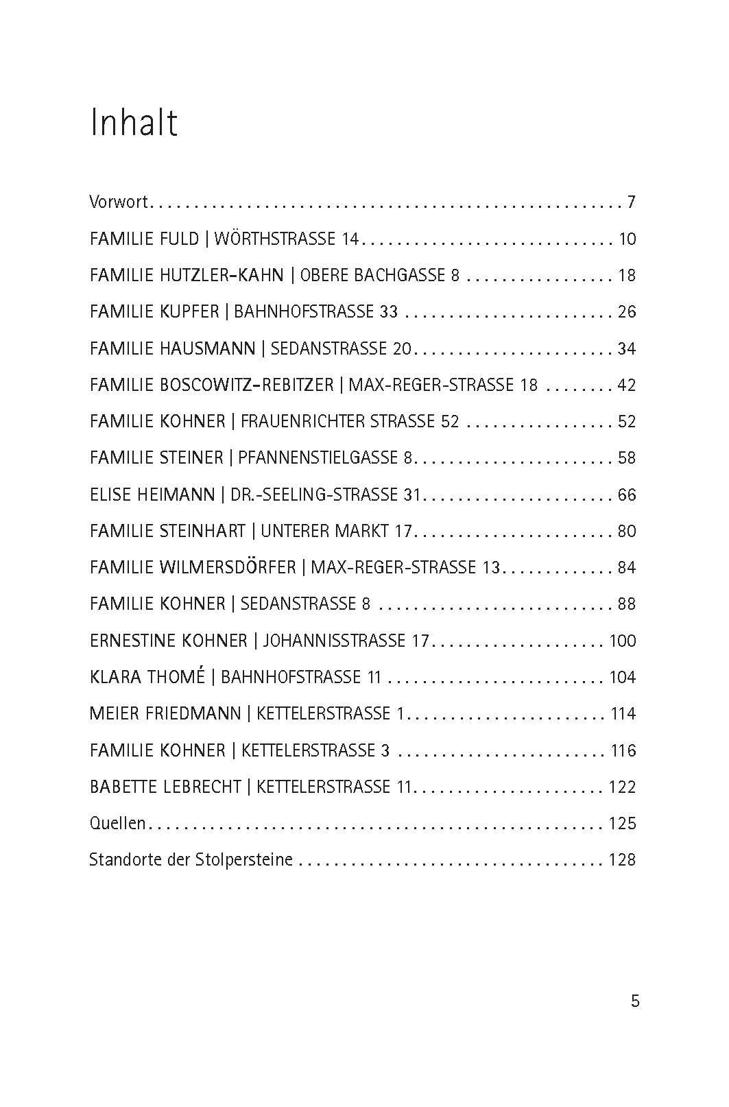 Beispielinhalt (Bild) Jüdische Familien