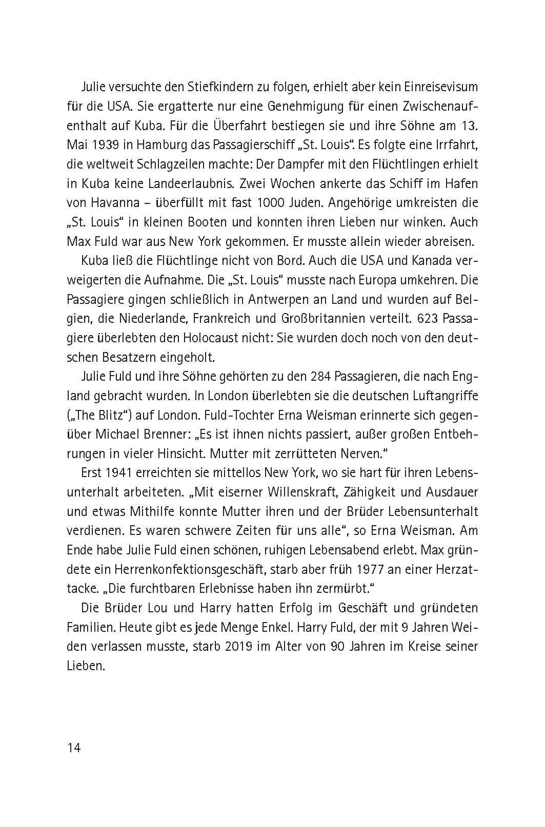 Beispielinhalt (Bild) Jüdische Familien