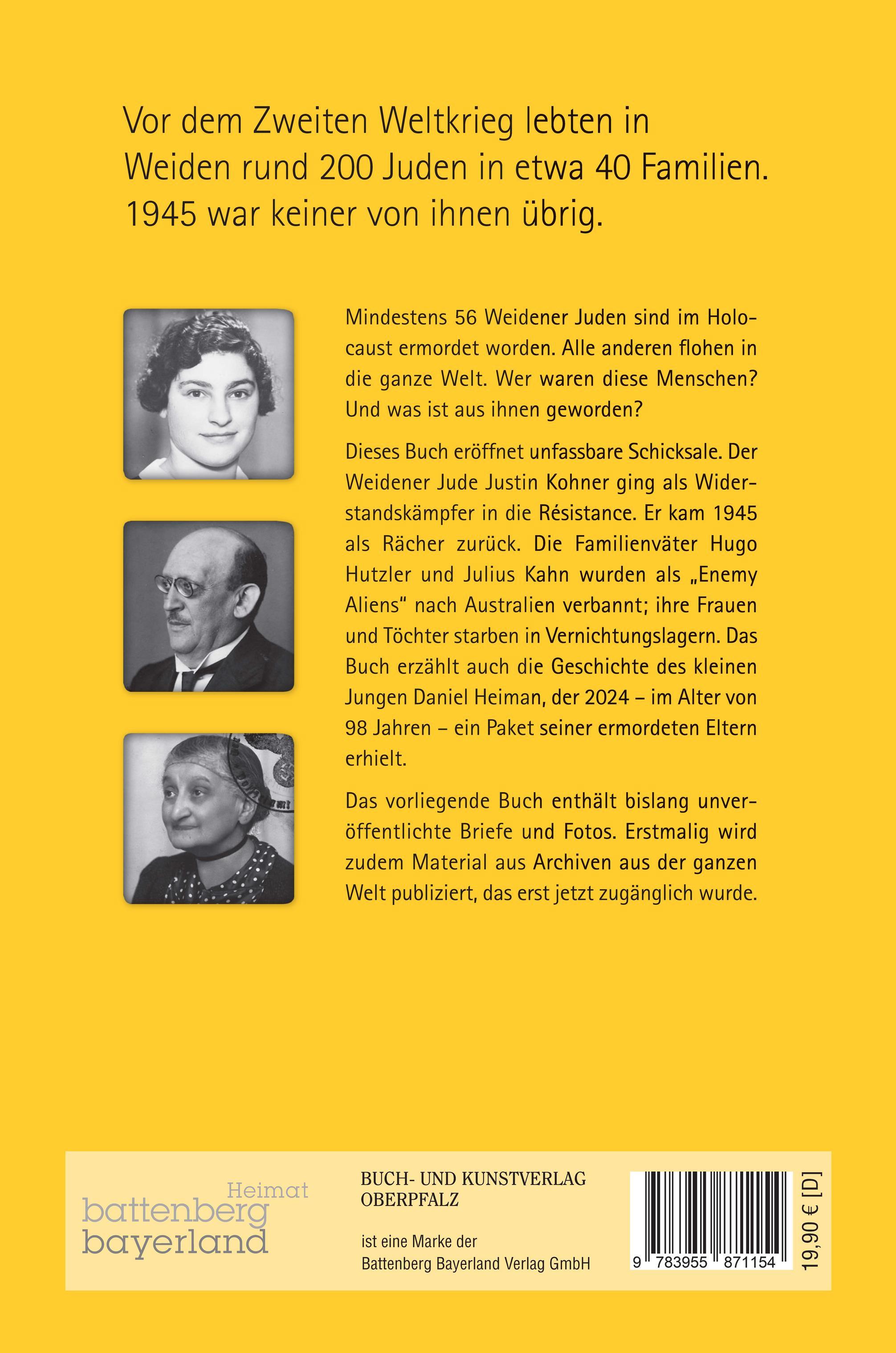 Rückseitencover Jüdische Familien