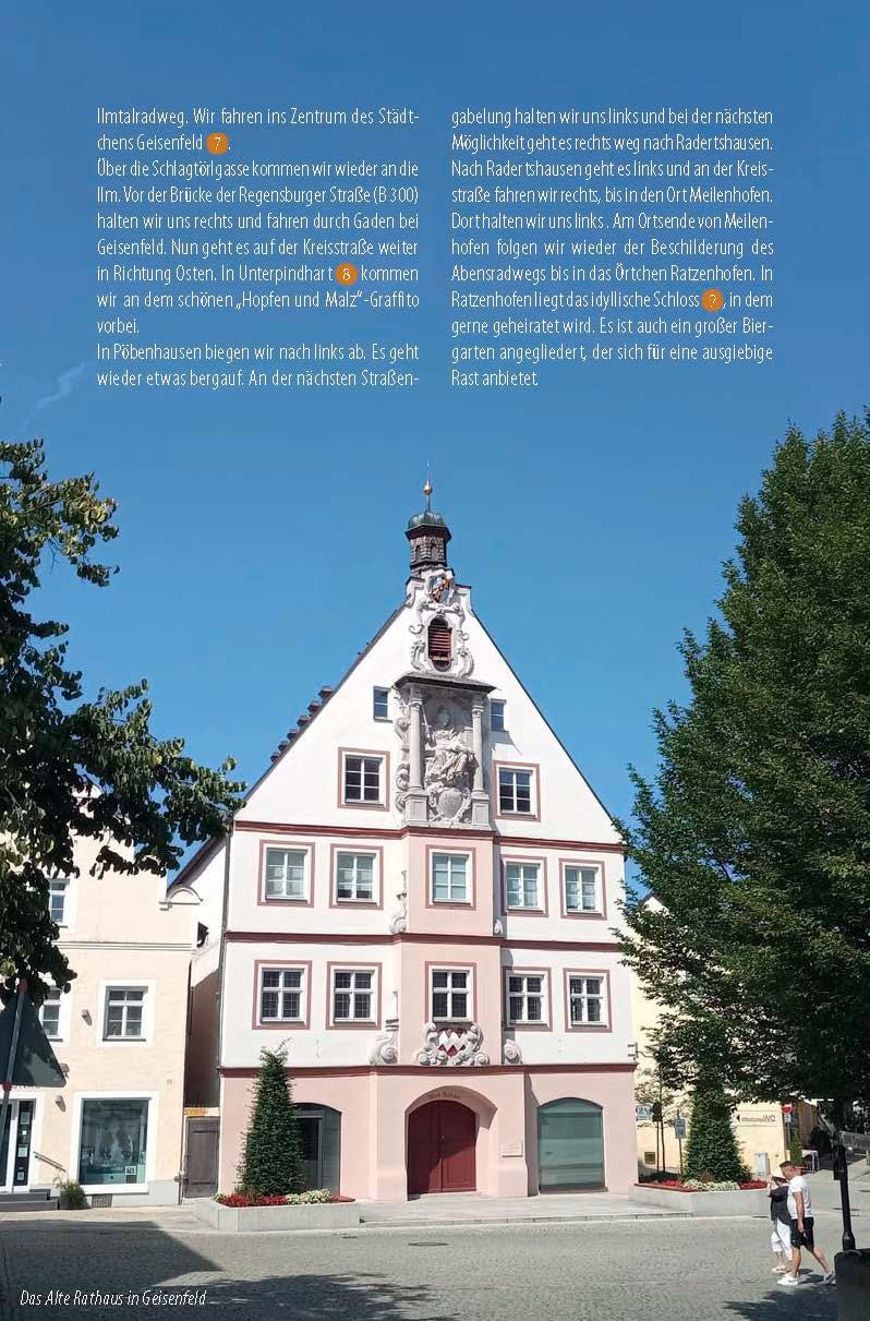 Beispielinhalt (Bild) Genussradeln Bayerisches Donau-Isar-Hügelland