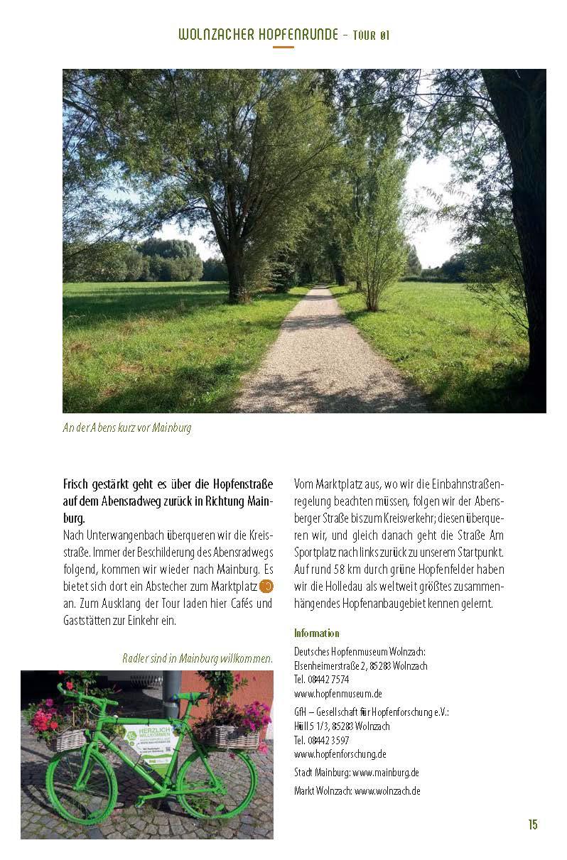 Beispielinhalt (Bild) Genussradeln Bayerisches Donau-Isar-Hügelland