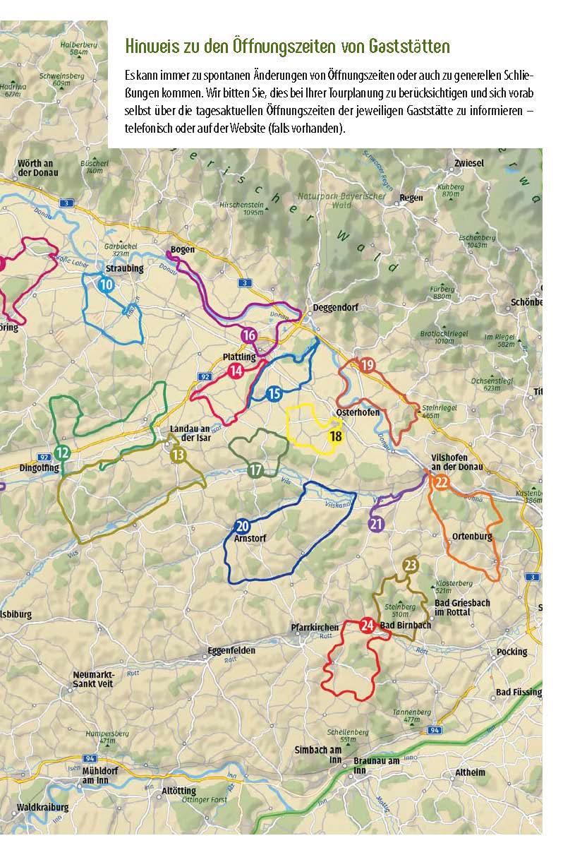 Beispielinhalt (Bild) Genussradeln Bayerisches Donau-Isar-Hügelland