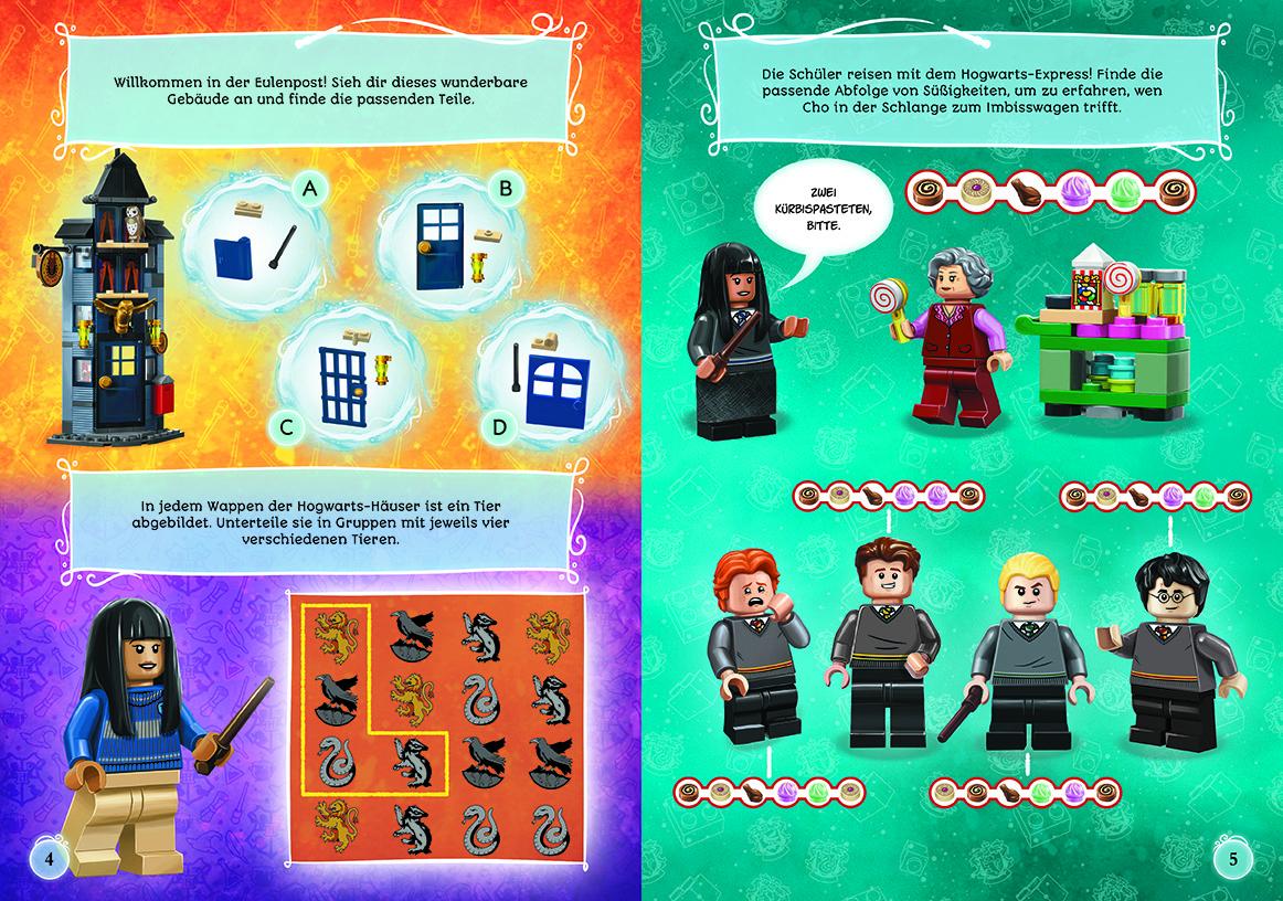 Beispielinhalt (Bild) LEGO® Harry Potter(TM) - Zauberspaß mit Luna