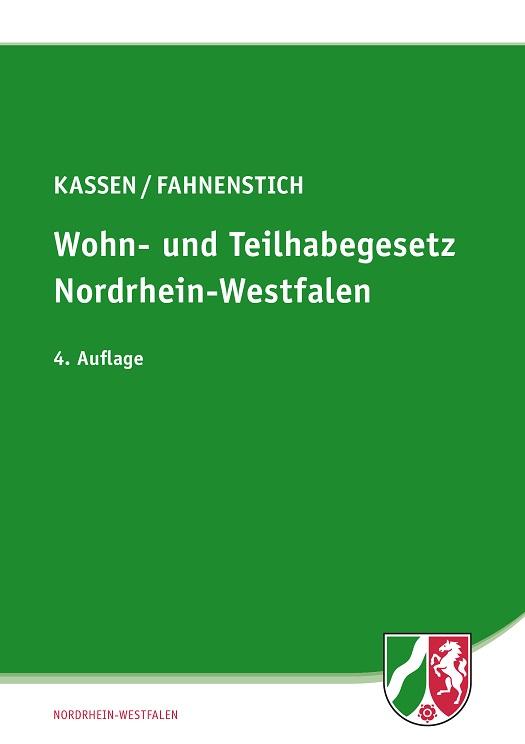Vorderes Coverbild Wohn- und Teilhabegesetz Nordrhein-Westfalen