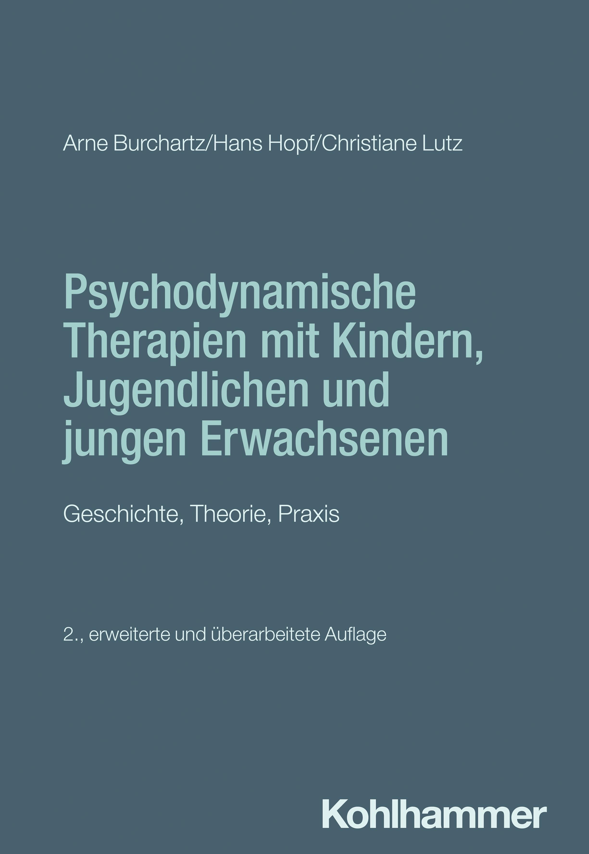 Vorderes Coverbild Psychodynamische Therapien mit Kindern, Jugendlichen und jungen Erwachsenen