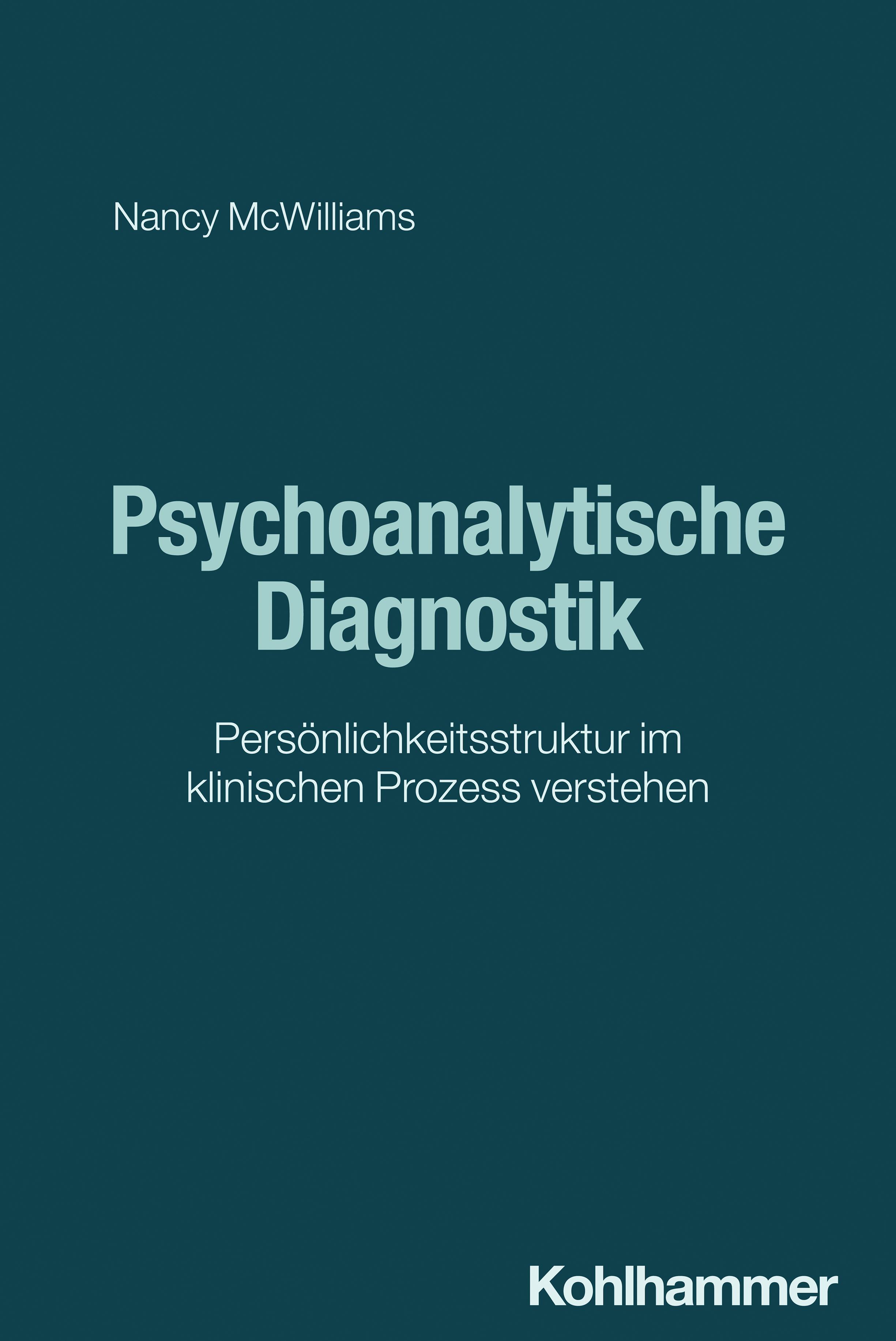 Vorderes Coverbild Psychoanalytische Diagnostik
