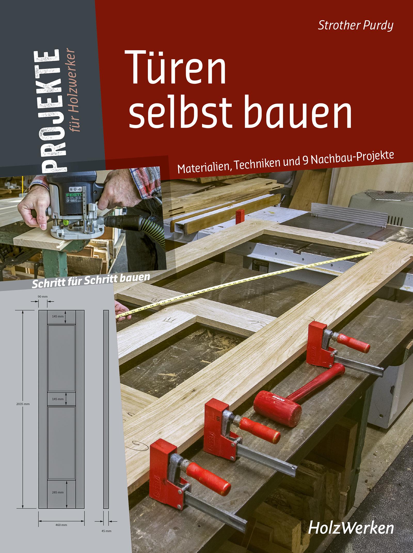 Vorderes Coverbild Türen selbst bauen