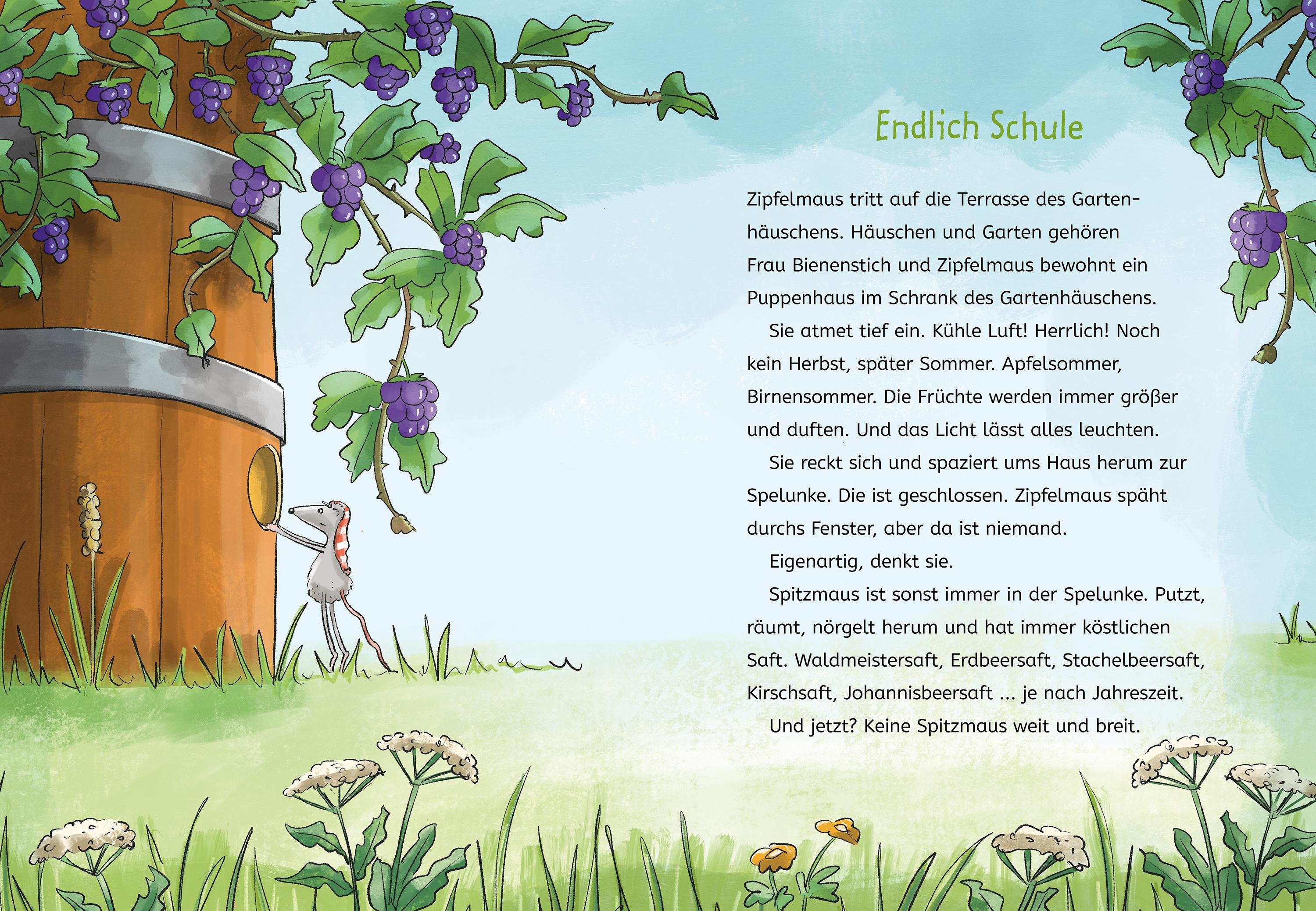 Beispielinhalt (Bild) Zipfelmaus und die grandiose Gartenschule