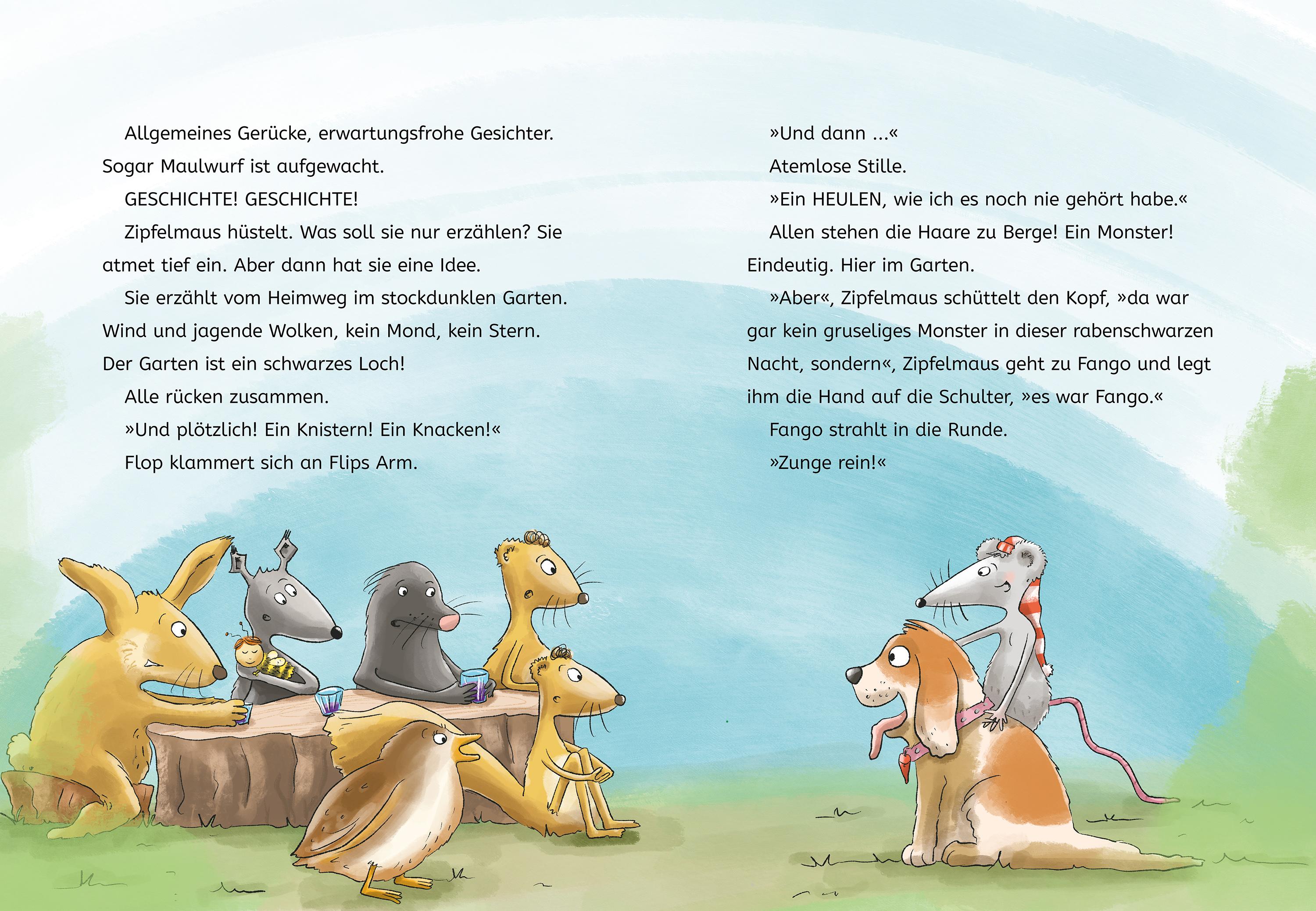 Beispielinhalt (Bild) Zipfelmaus und die grandiose Gartenschule