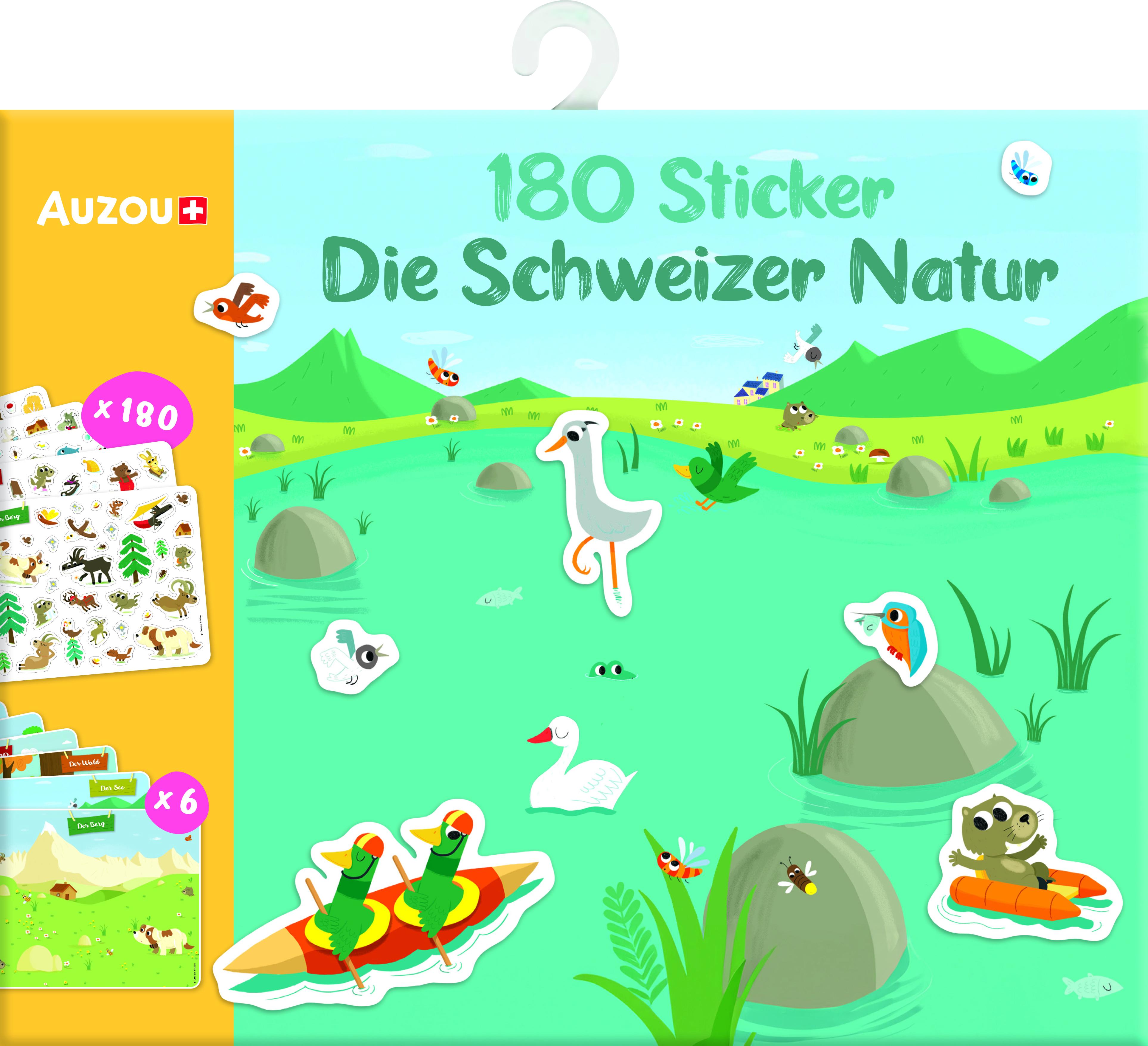 Vorderes Coverbild Meine kunterbunte Sticker-Box: