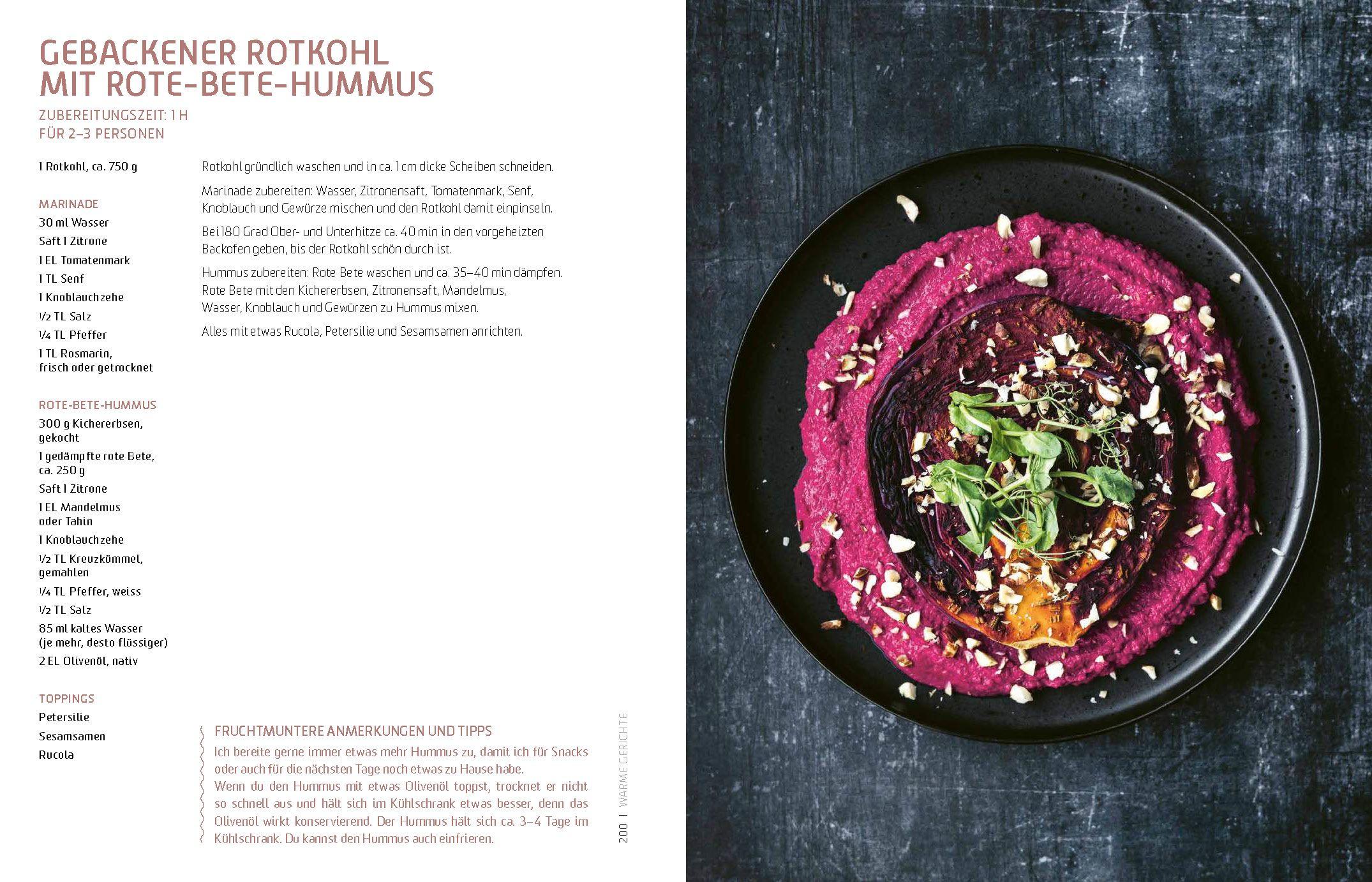 Beispielinhalt (Bild) Fruchtmuntere Küche