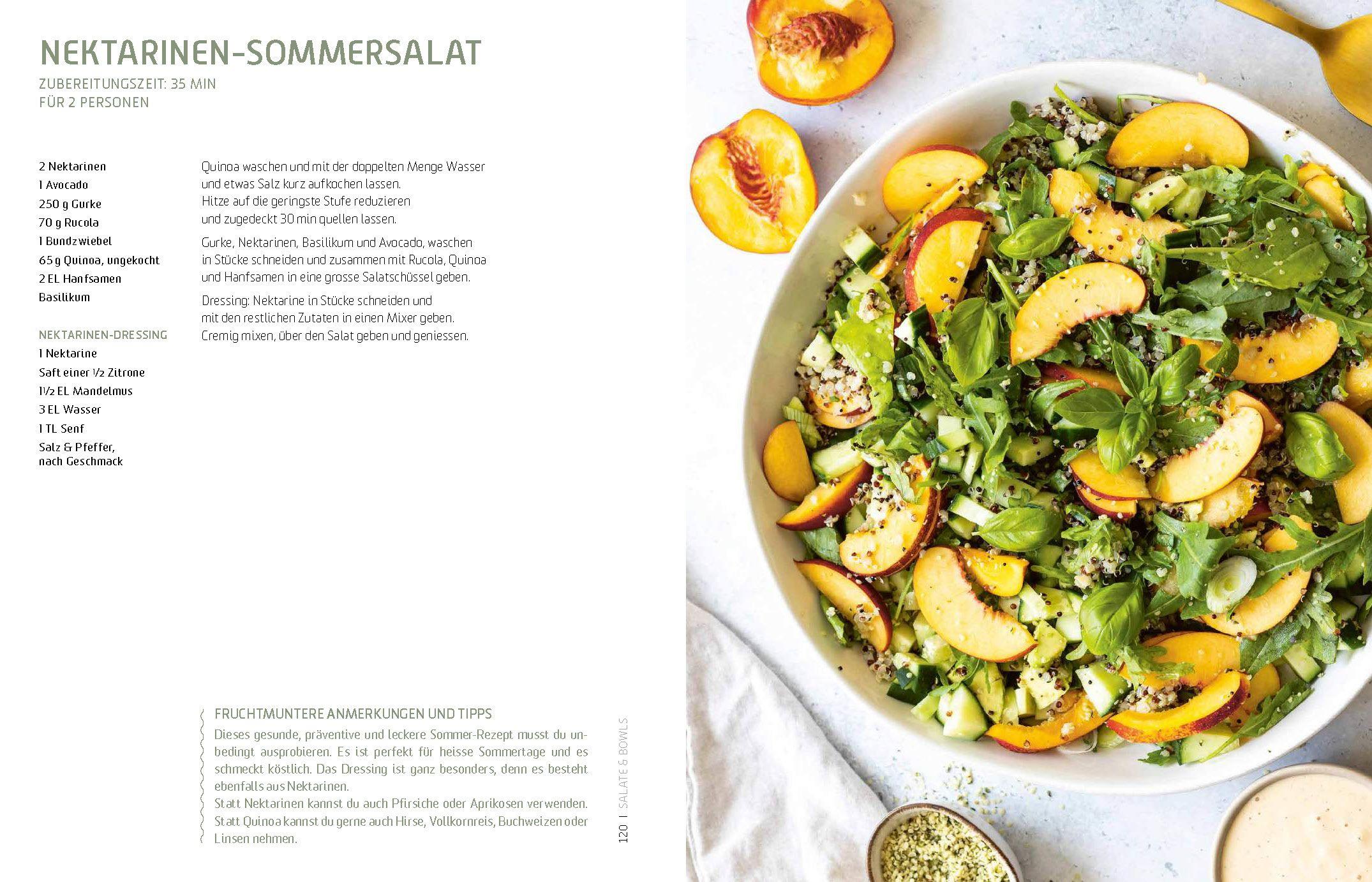 Beispielinhalt (Bild) Fruchtmuntere Küche