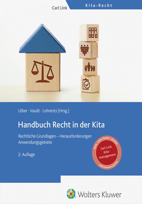 Vorderes Coverbild Handbuch Recht in der Kita