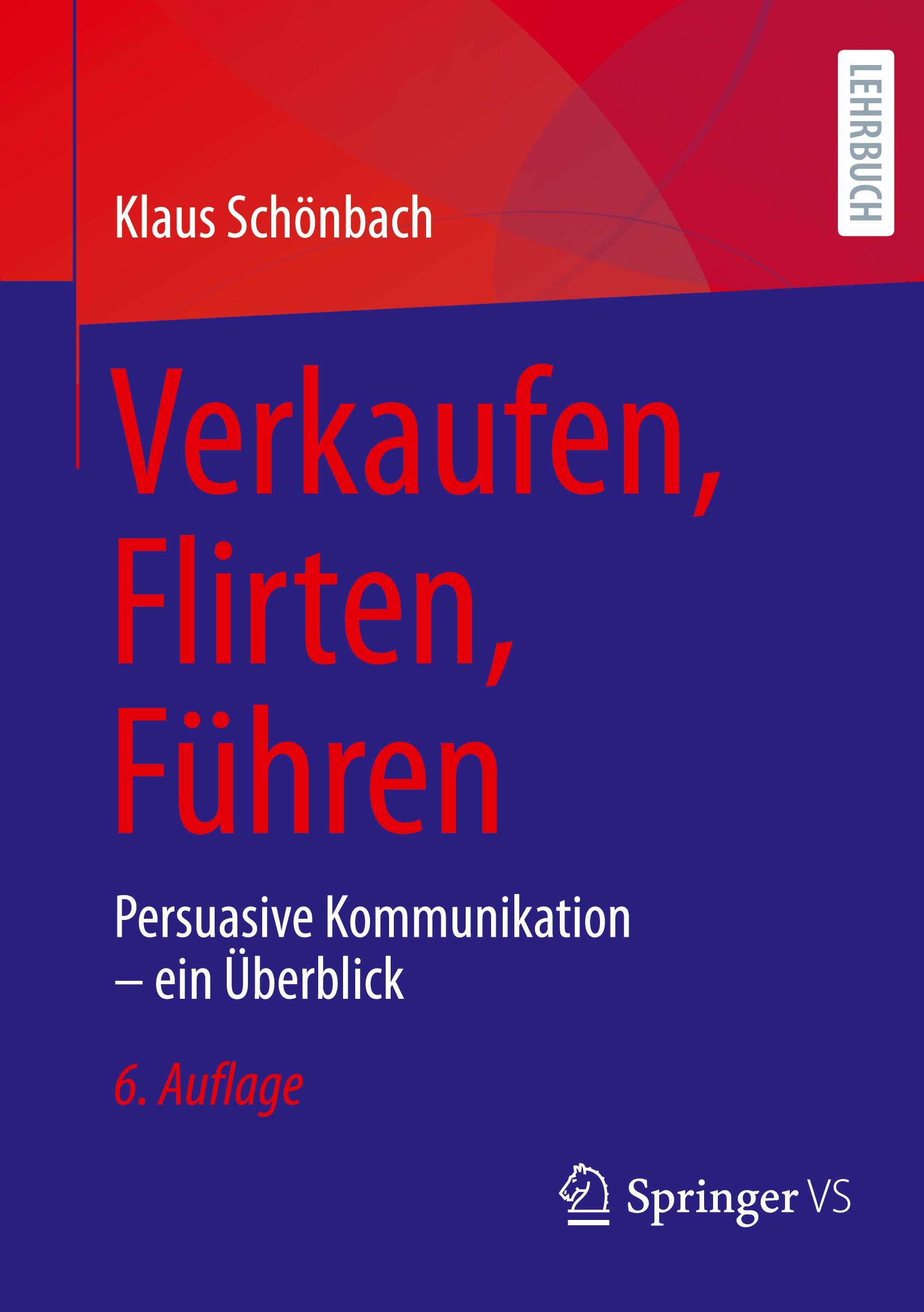 Vorderes Coverbild Verkaufen, Flirten, Führen