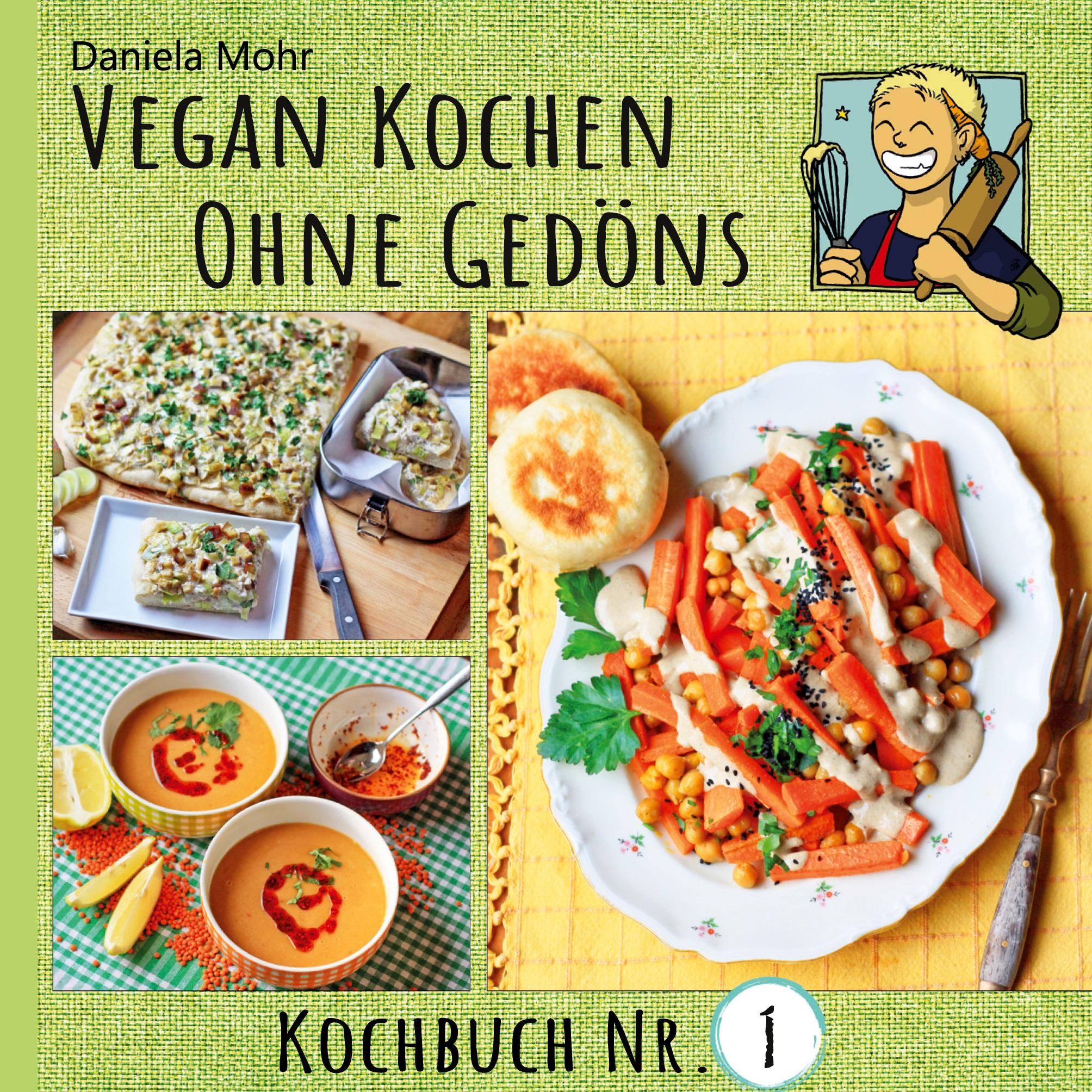 Vorderes Coverbild Vegan Kochen ohne Gedöns