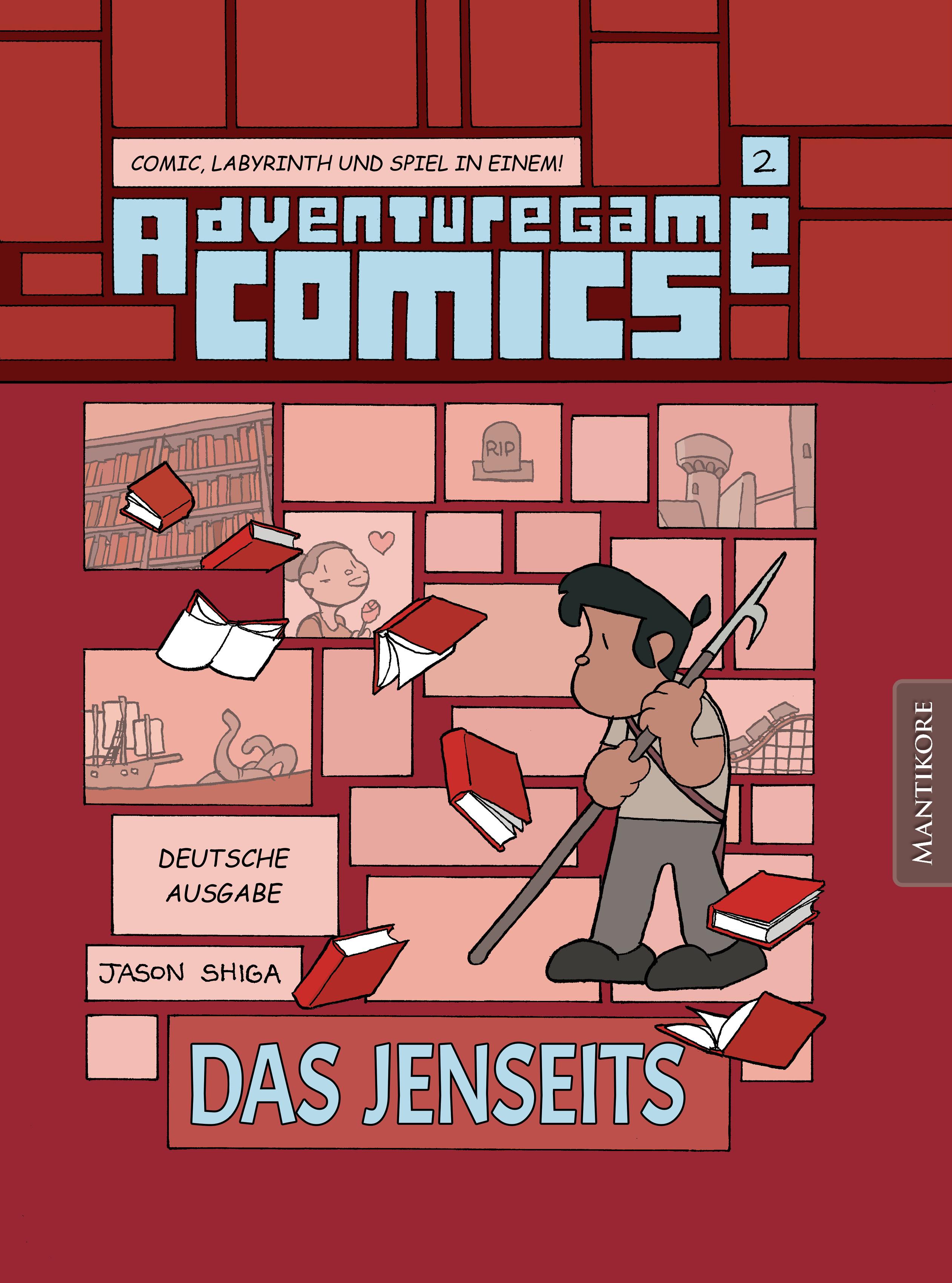 Vorderes Coverbild Adventuregame Comics 2