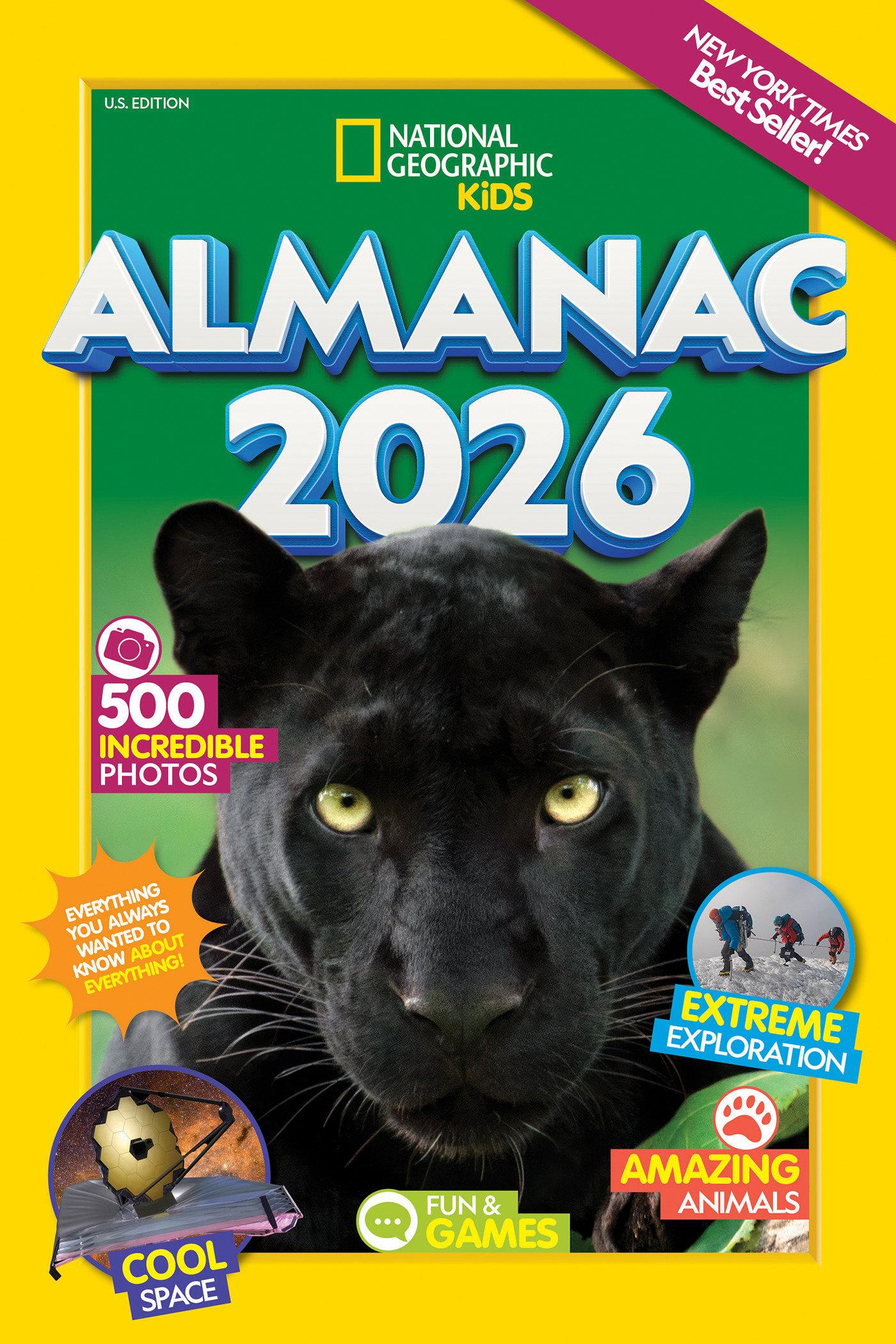 Vorderes Coverbild National Geographic Kids Almanac 2026