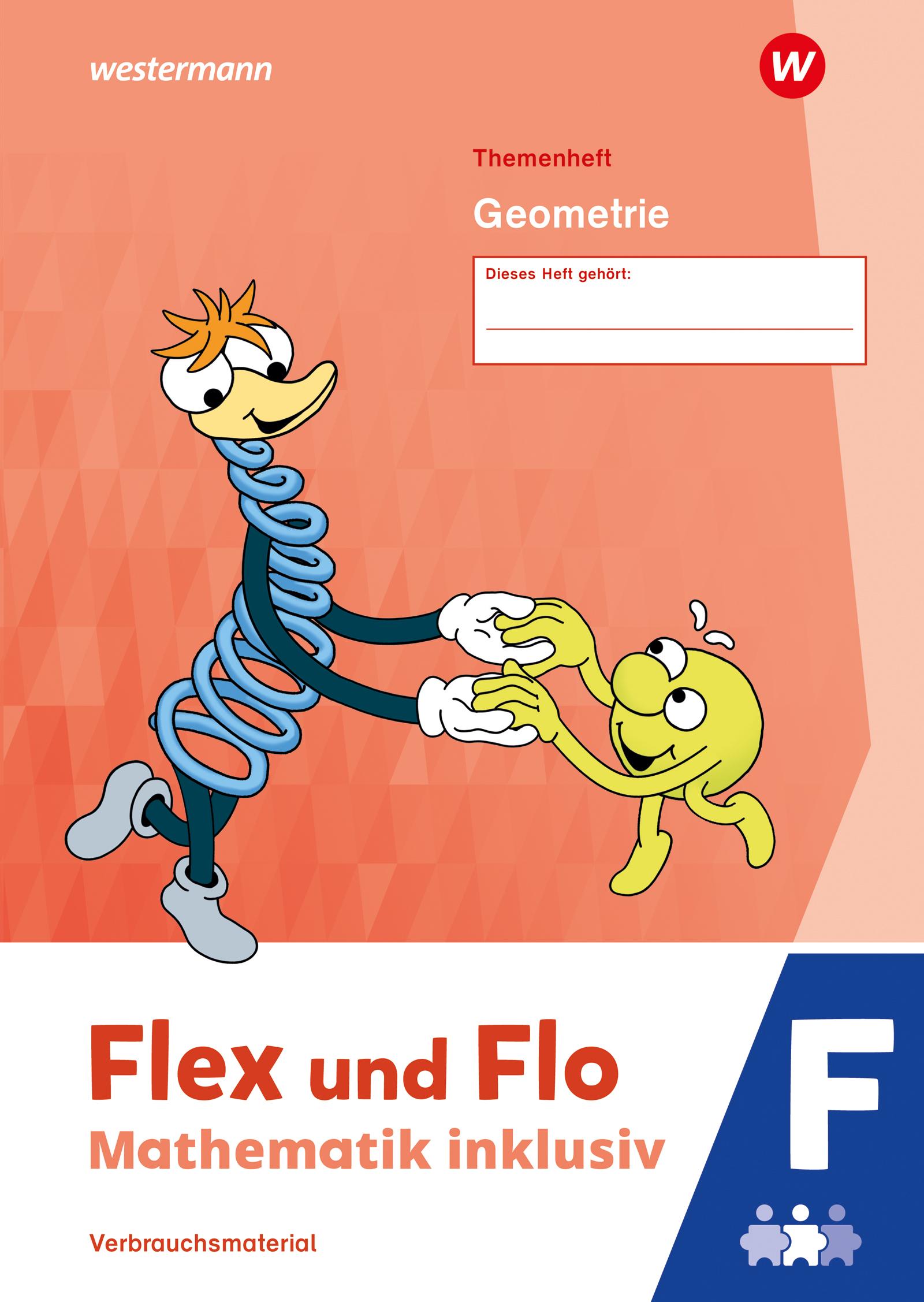 Vorderes Coverbild Flex und Flo - Mathematik inklusiv. Geometrie F