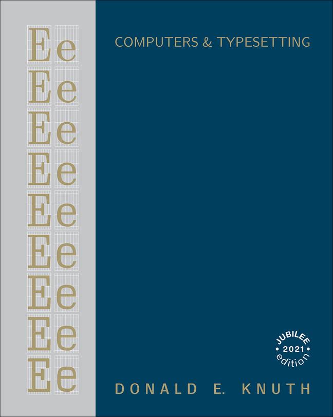 Vorderes Coverbild Computers & Typesetting, Volume E