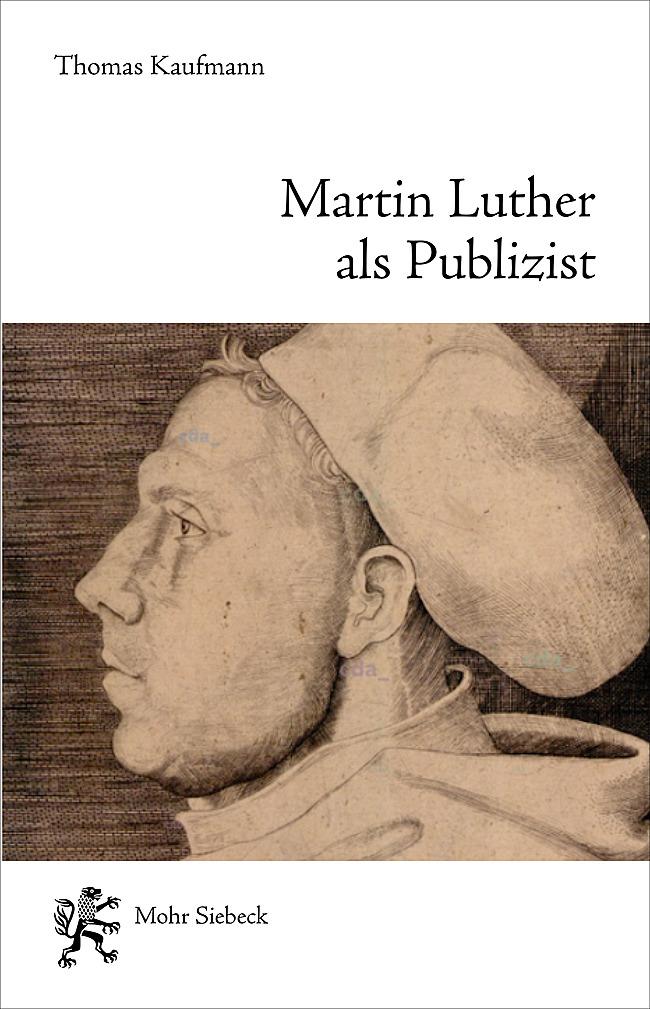 Vorderes Coverbild Martin Luther als Publizist