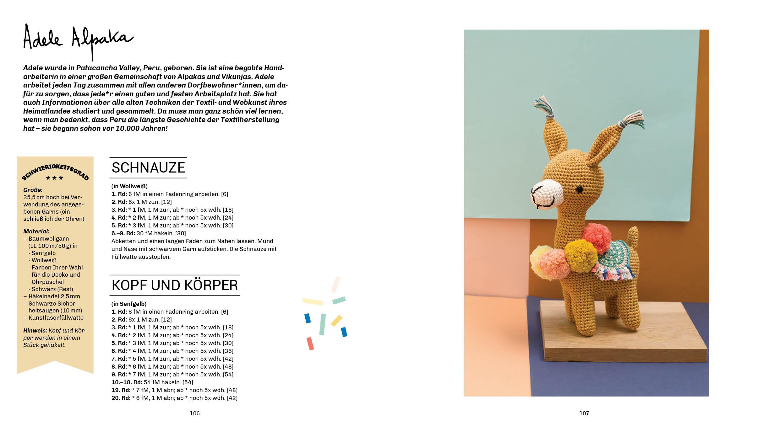 Beispielinhalt (Bild) Pica Pau - Die große Häkelfreunde-Sammlung