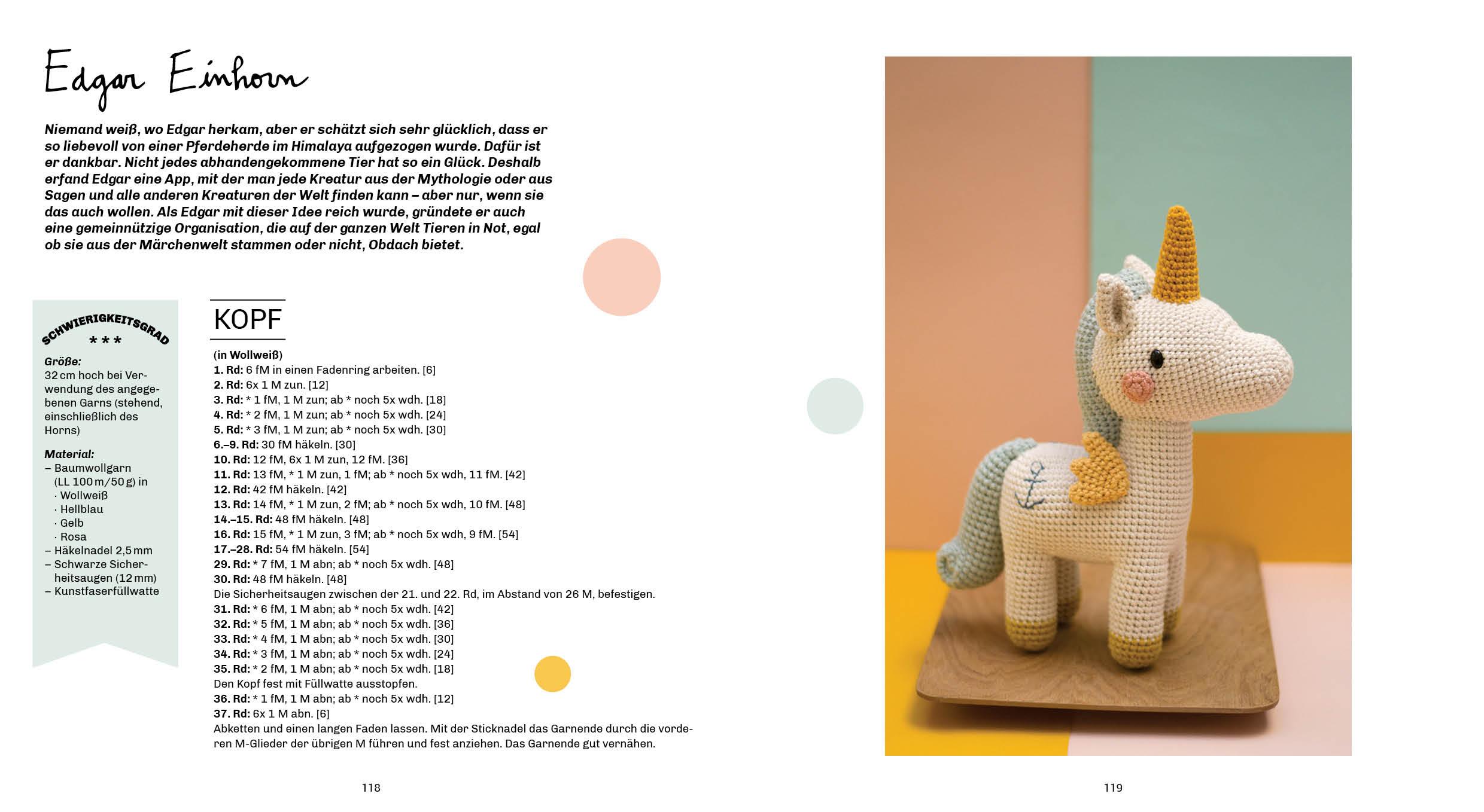 Beispielinhalt (Bild) Pica Pau - Die große Häkelfreunde-Sammlung