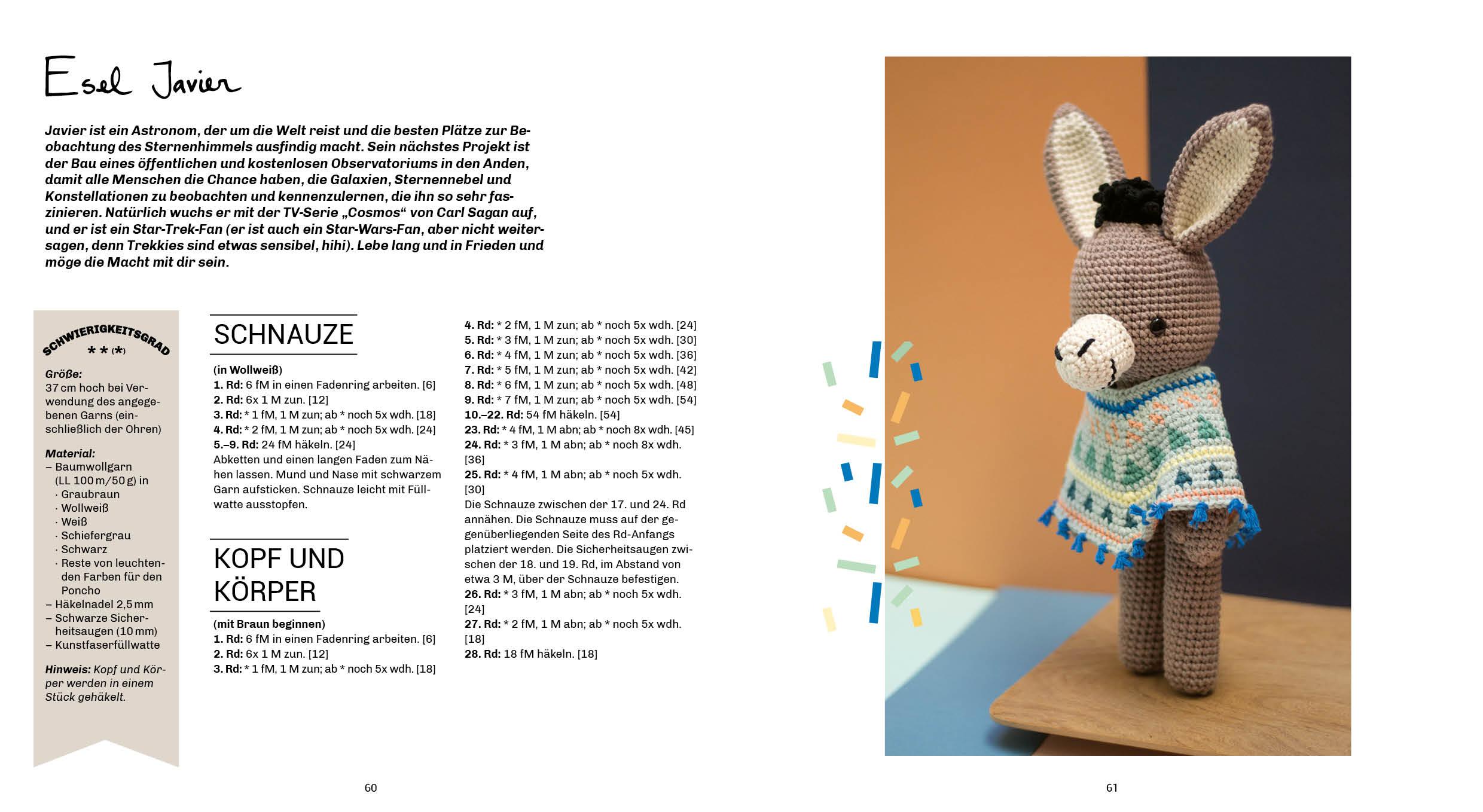 Beispielinhalt (Bild) Pica Pau - Die große Häkelfreunde-Sammlung