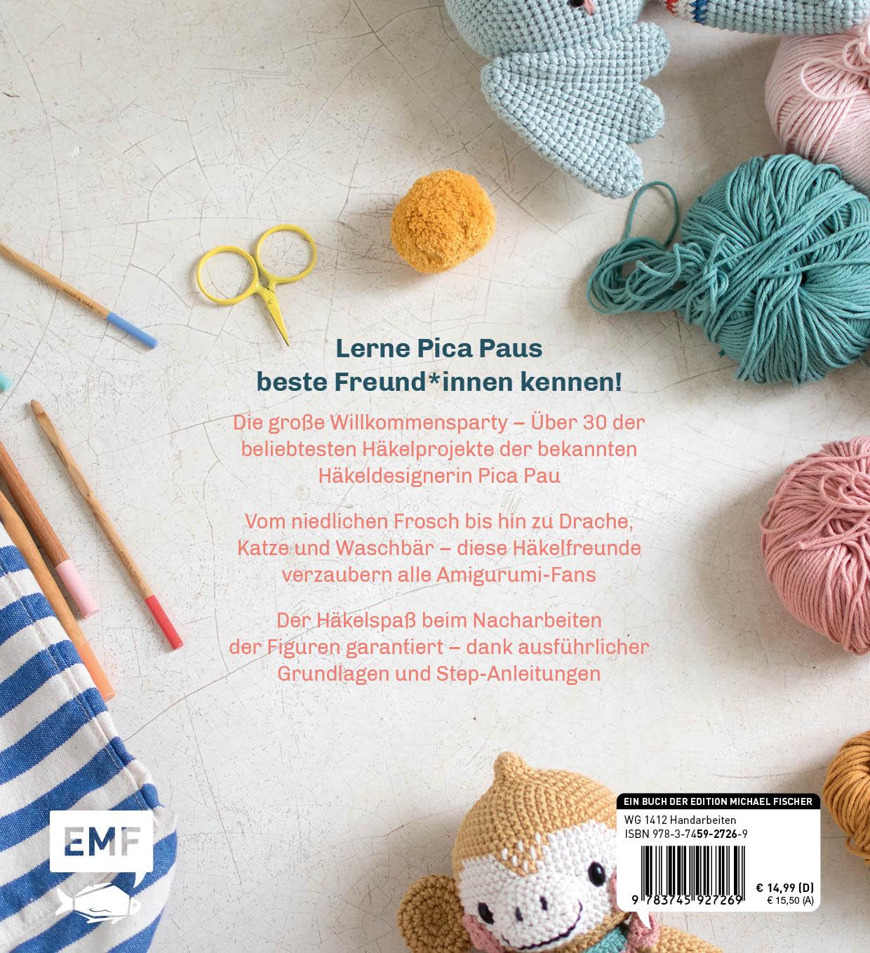 Rückseitencover Pica Pau - Die große Häkelfreunde-Sammlung