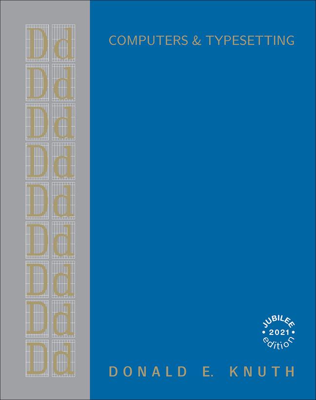 Vorderes Coverbild Computers & Typesetting, Volume D