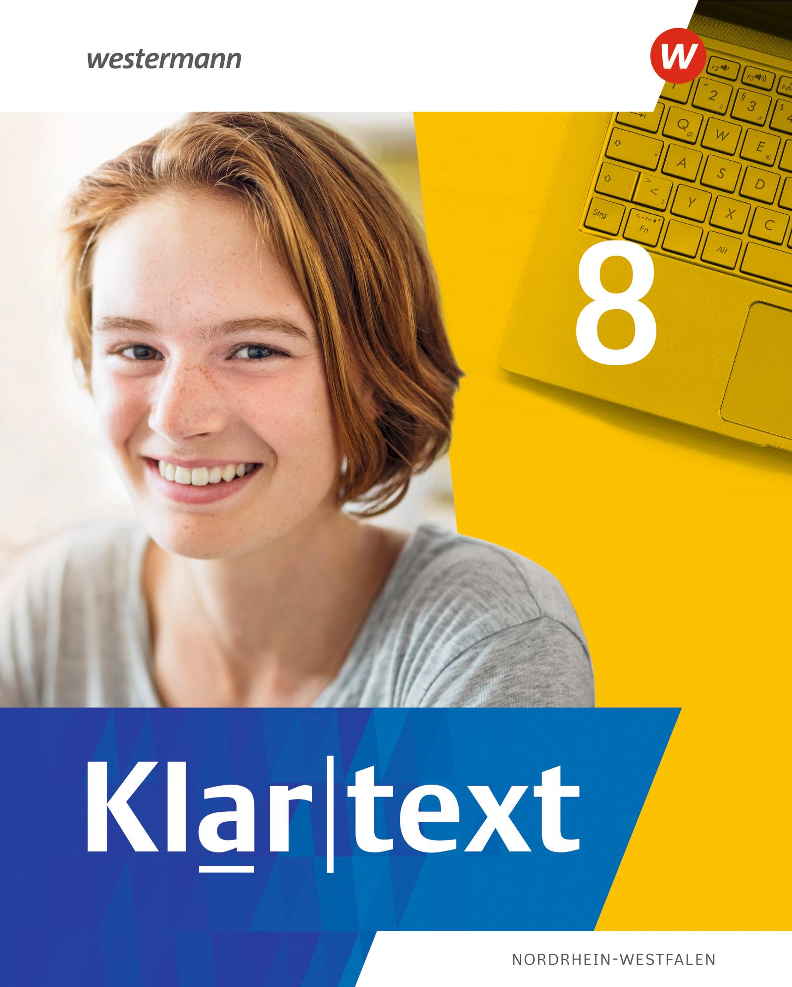 Vorderes Coverbild Klartext 8. Schulbuch. Differenzierende Ausgabe für Nordrhein-Westfalen