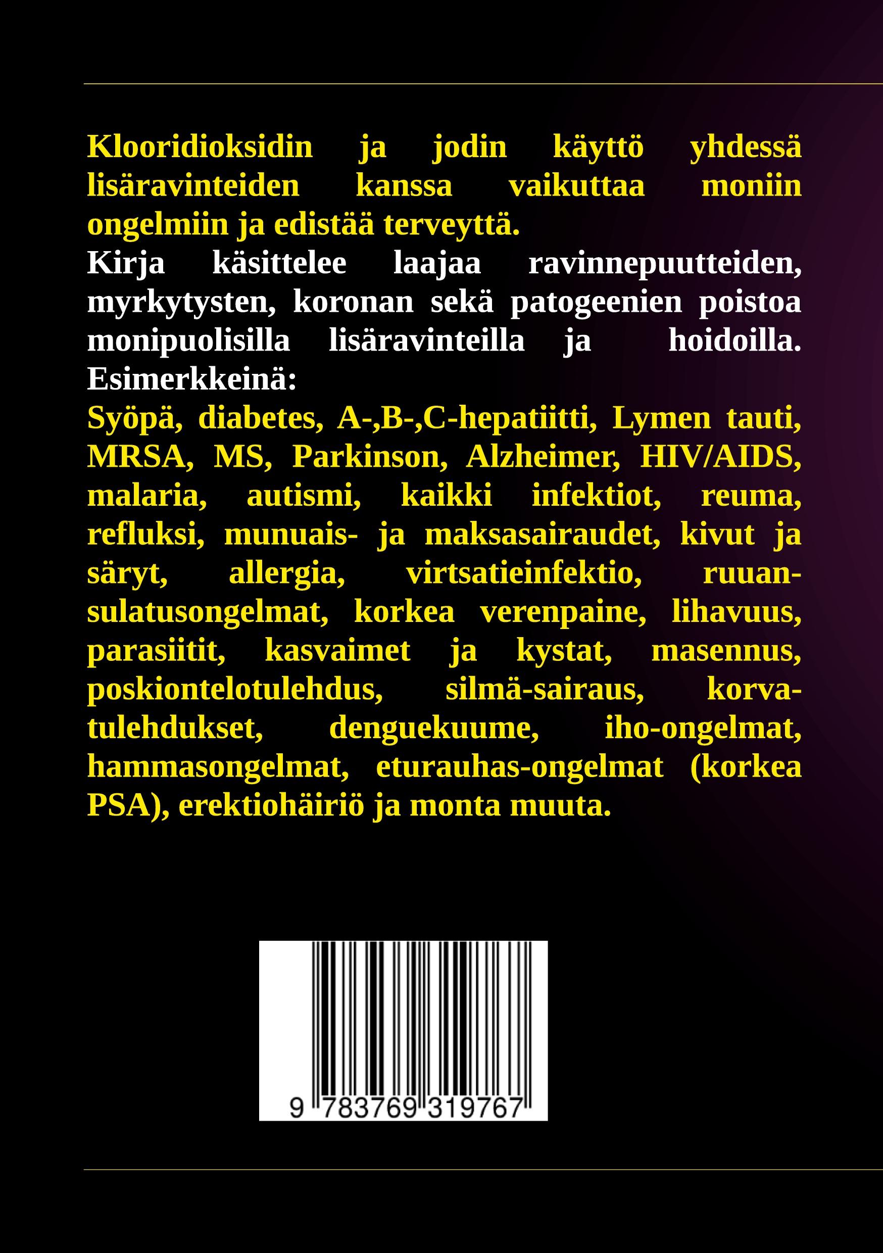 Rückseitencover Kielletyt lääkkeet