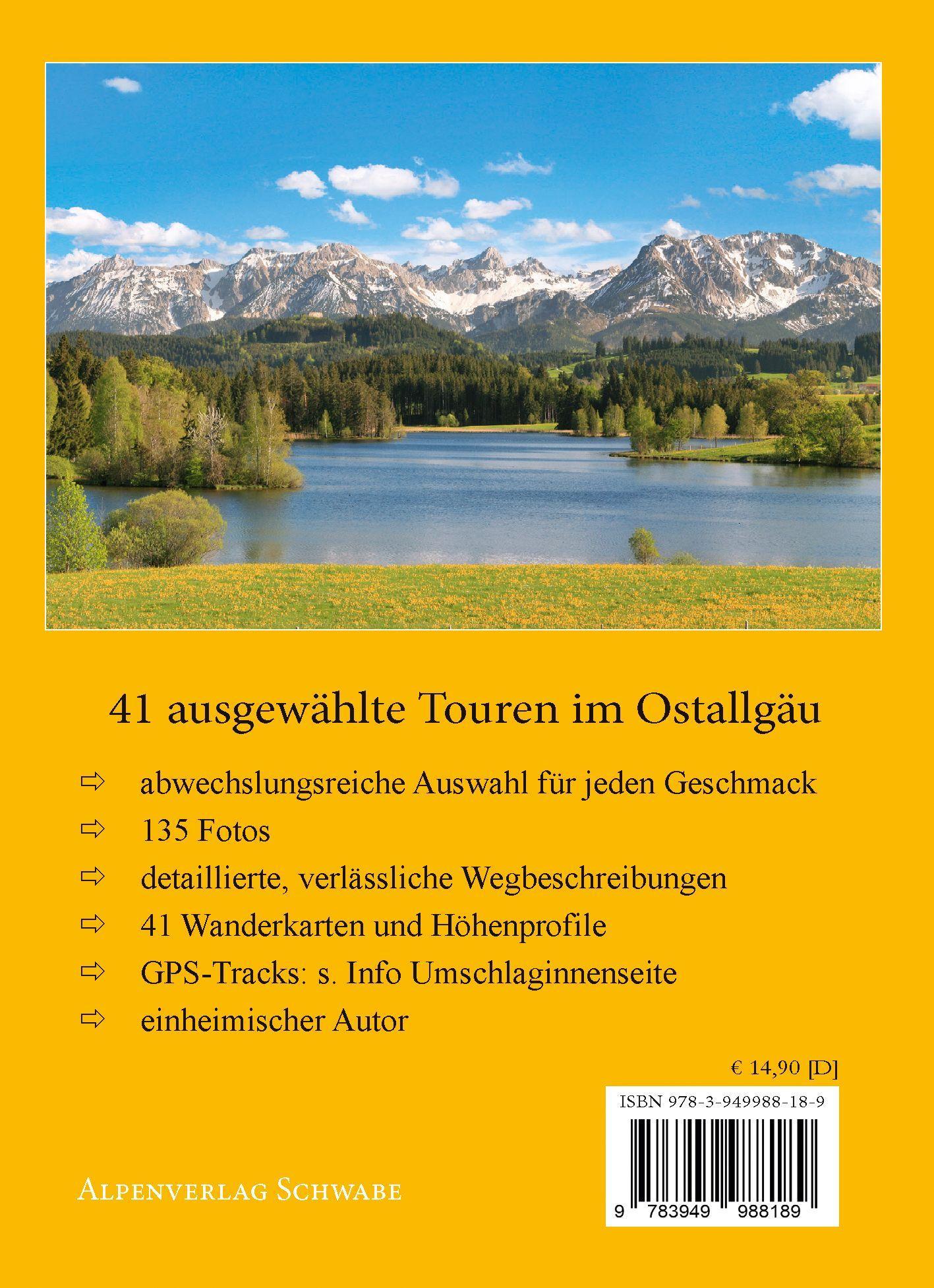 Beispielinhalt (Bild) Lieblings-Wanderungen Ostallgäu