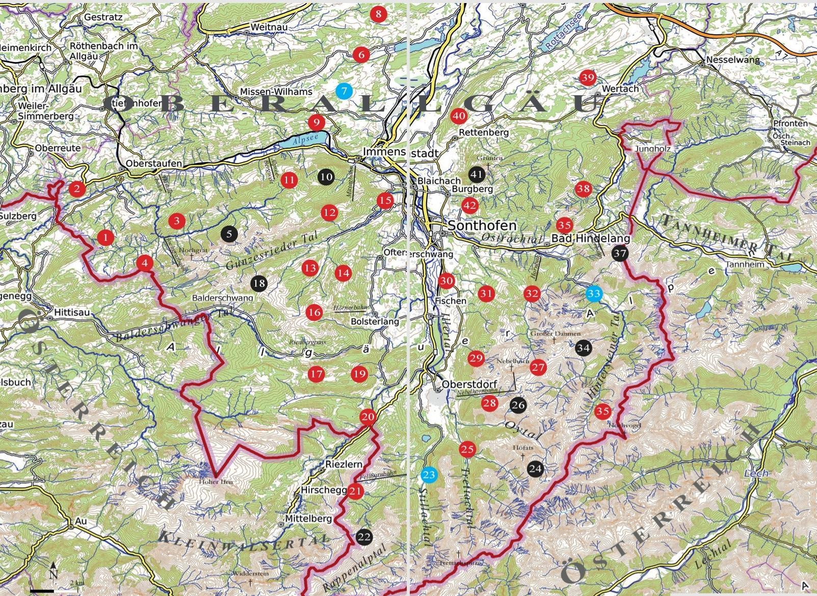 Beispielinhalt (Bild) Lieblings-Wanderungen Oberallgäu