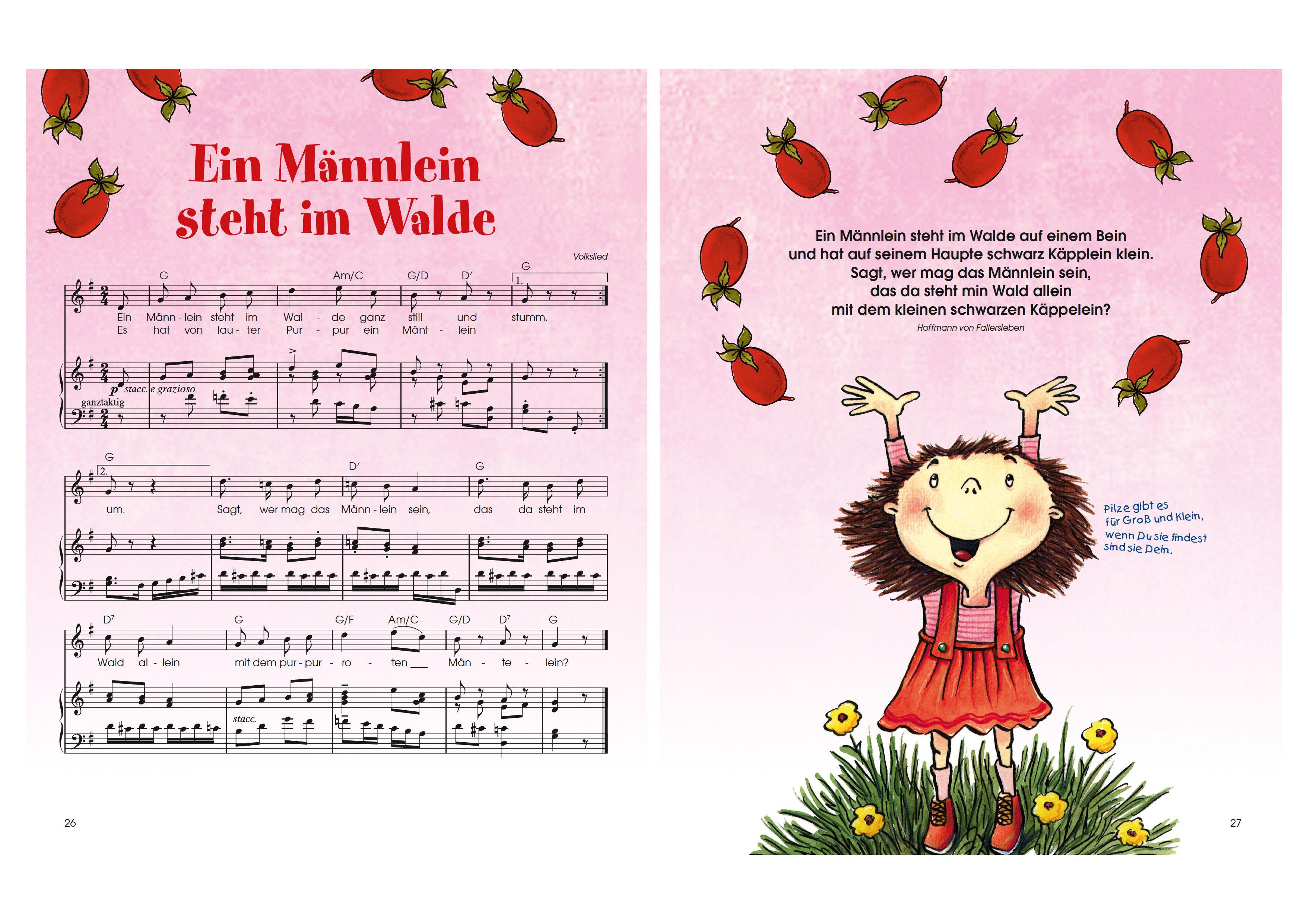 Beispielinhalt (Bild) Kinderlieder-Karaoke