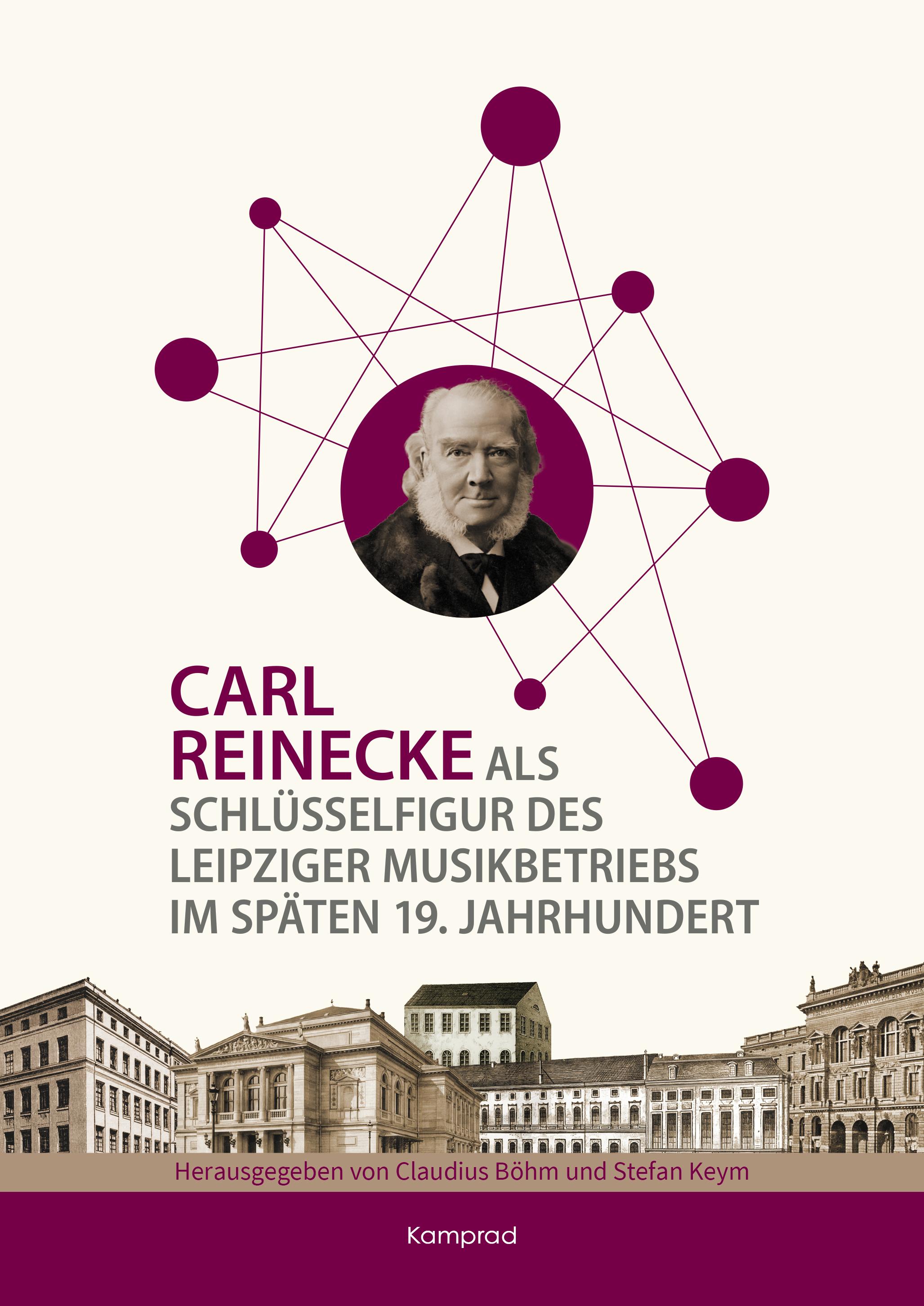 Vorderes Coverbild Carl Reinecke als Schlüsselfigur des Leipziger Musikbetriebs im späten 19. Jahrhundert