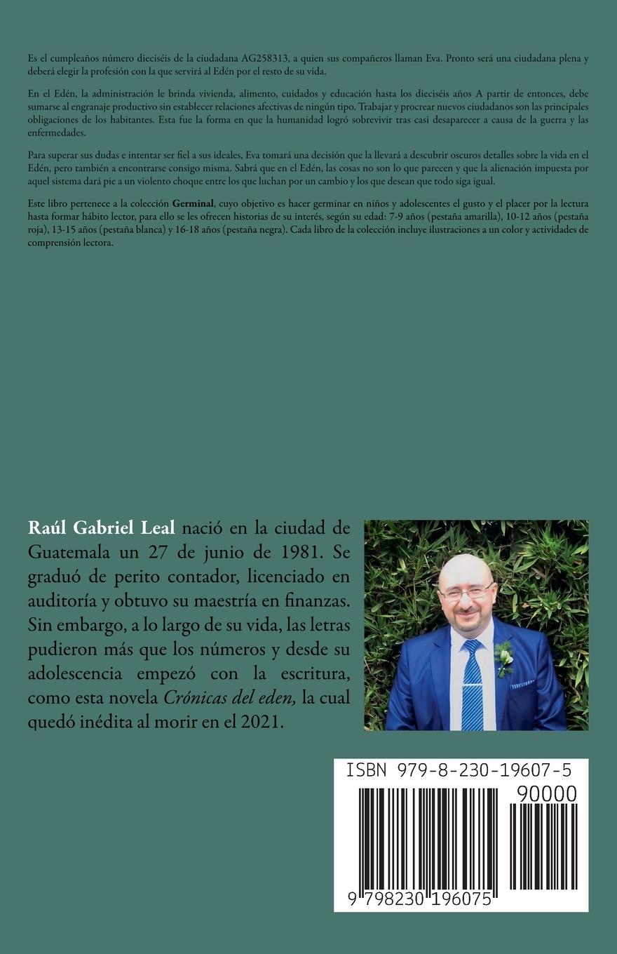 Rückseitencover Crónicas del Edén