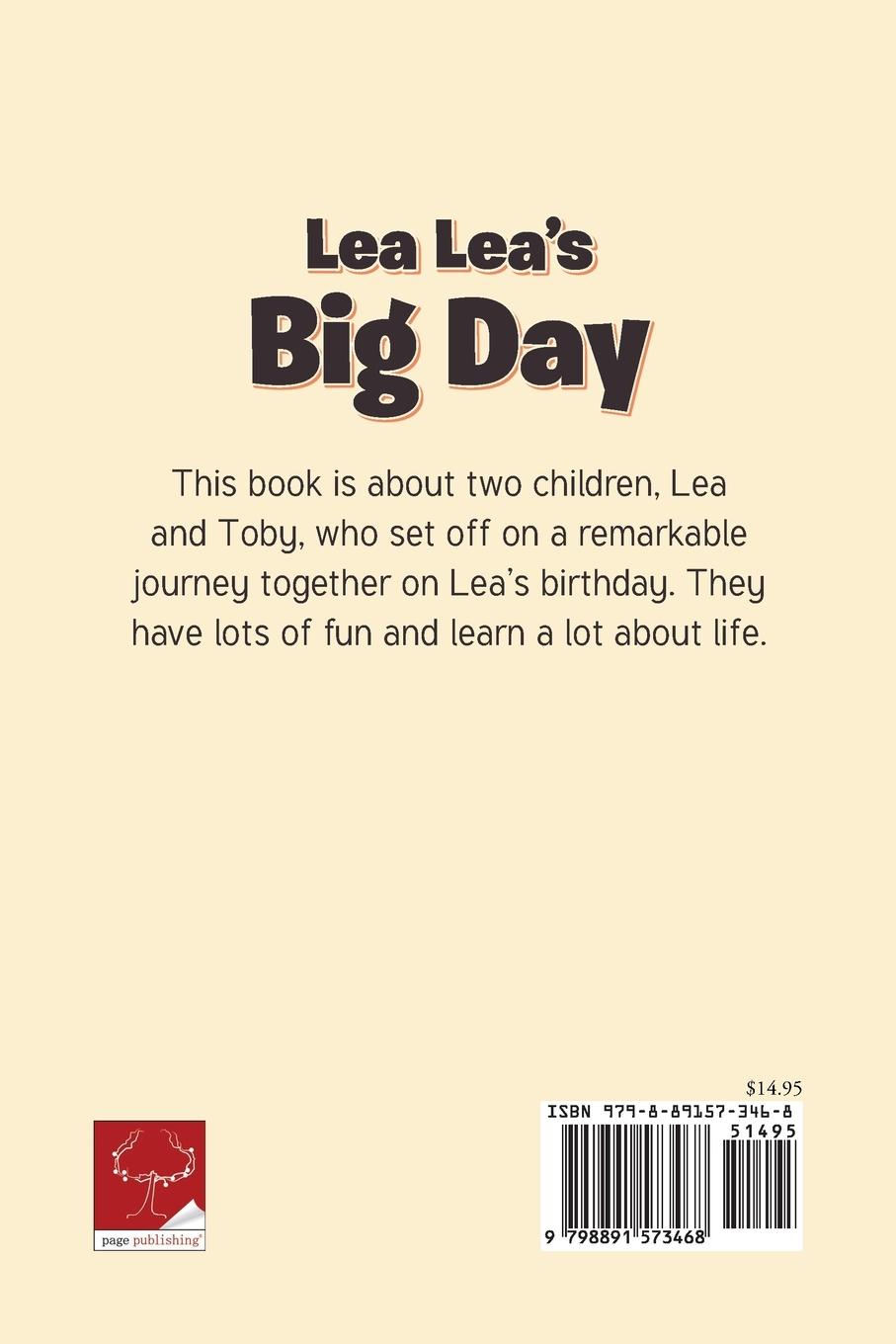 Rückseitencover Lea Lea's Big Day