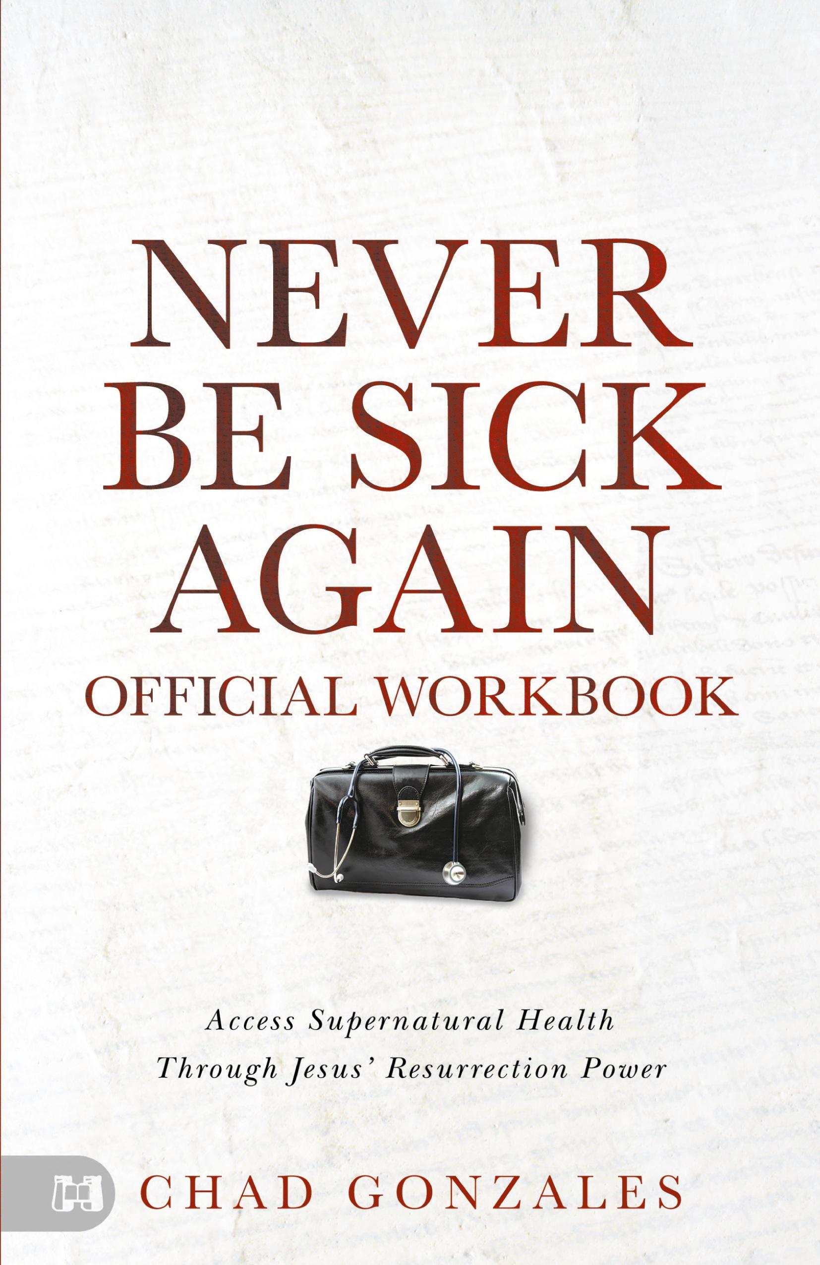 Vorderes Coverbild The Official Workbook for Never Be Sick Again