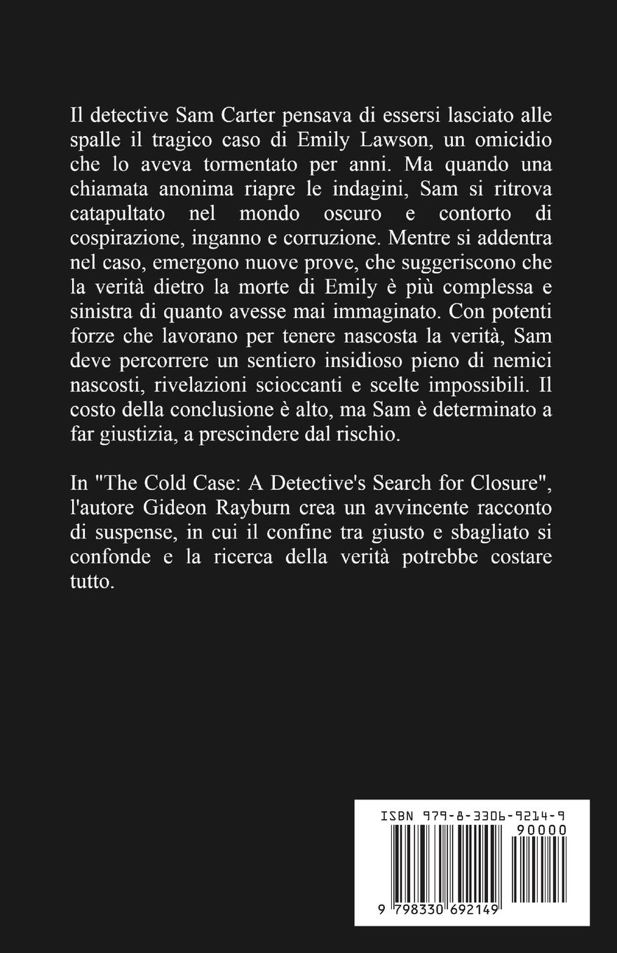 Rückseitencover The Cold Case