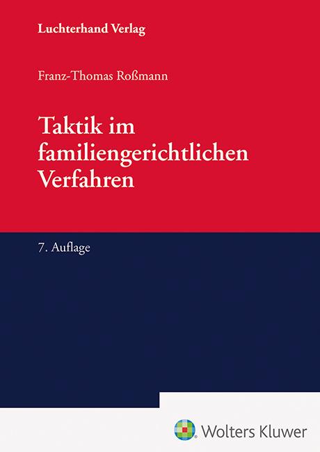 Vorderes Coverbild Taktik im familiengerichtlichen Verfahren
