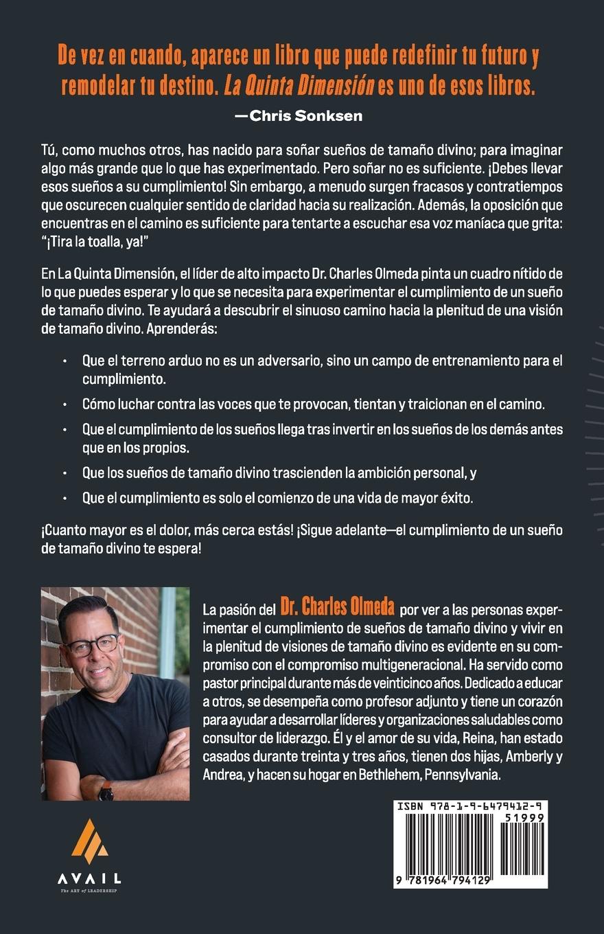 Rückseitencover La Quinta Dimensión