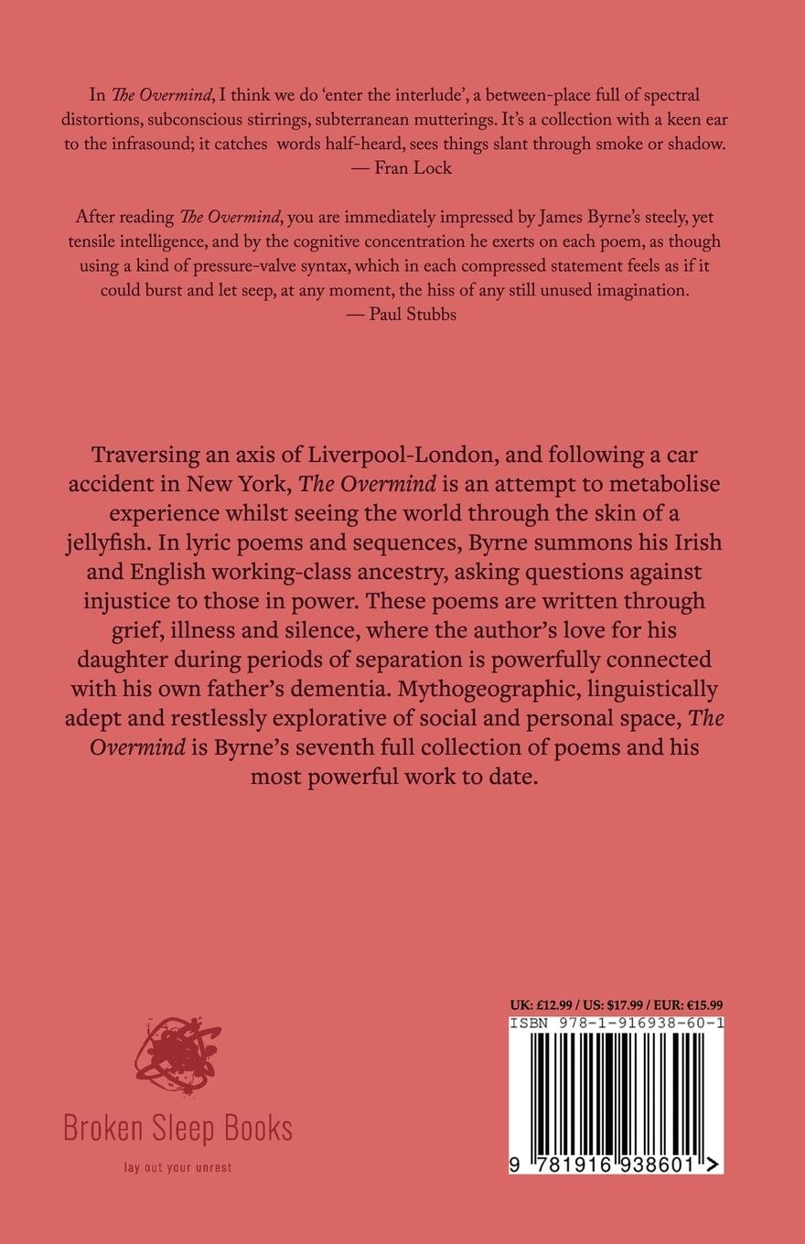 Rückseitencover The Overmind