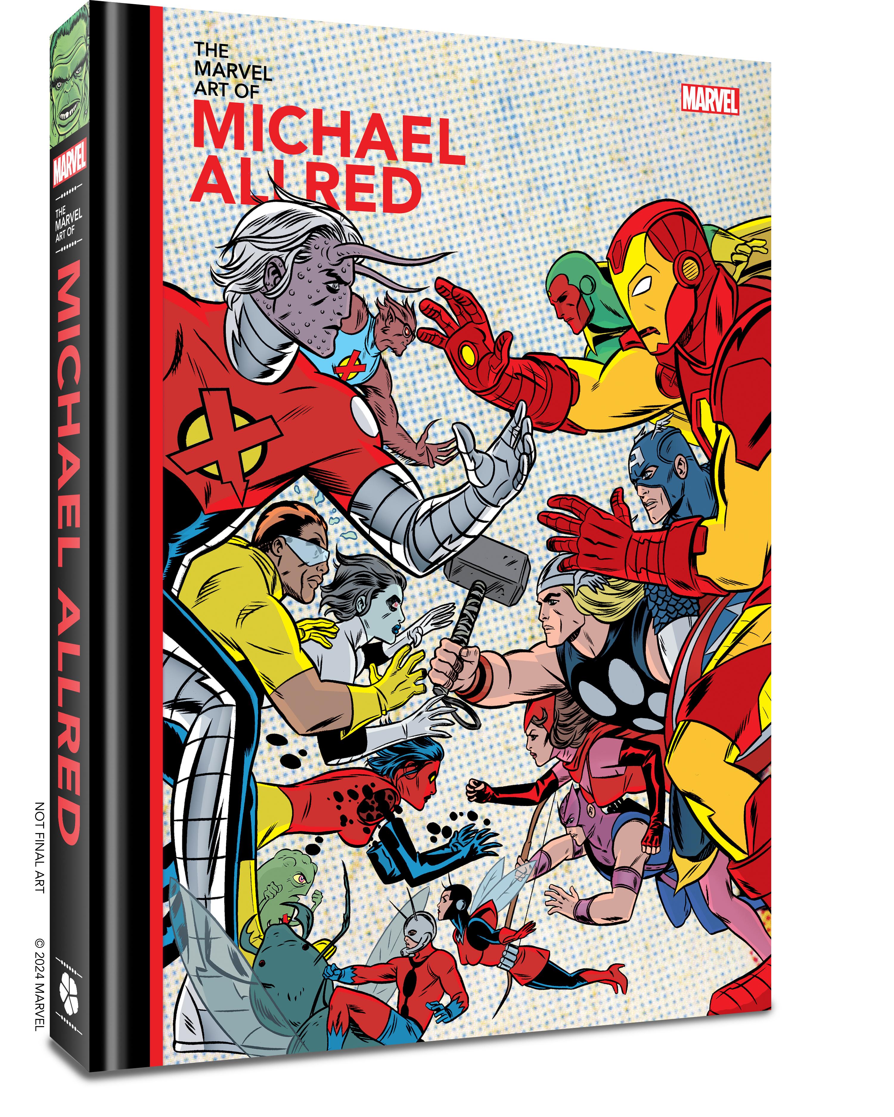 Vorderes Coverbild The Marvel Art of Michael Allred