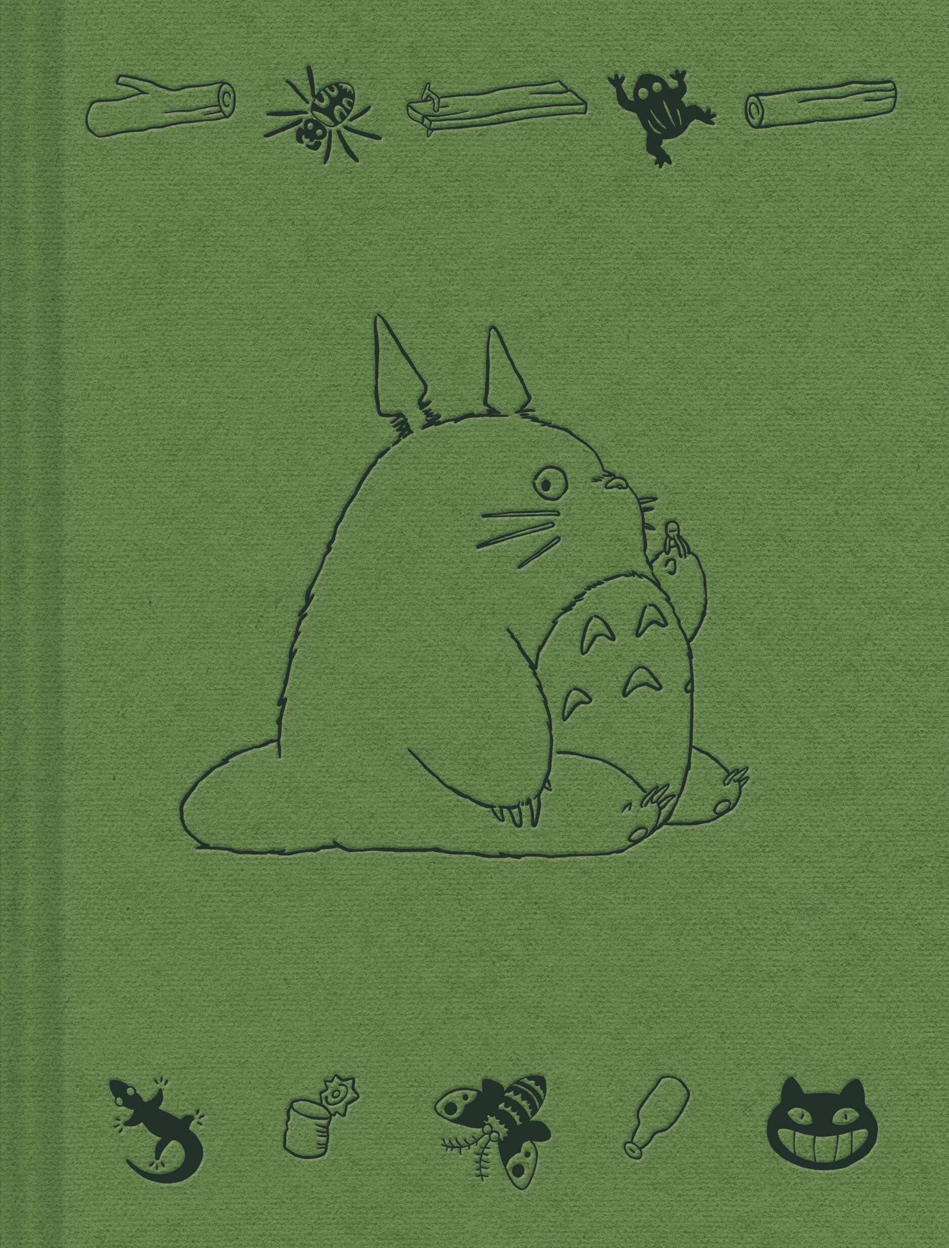 Vorderes Coverbild Studio Ghibli My Neighbor Totoro Notebook