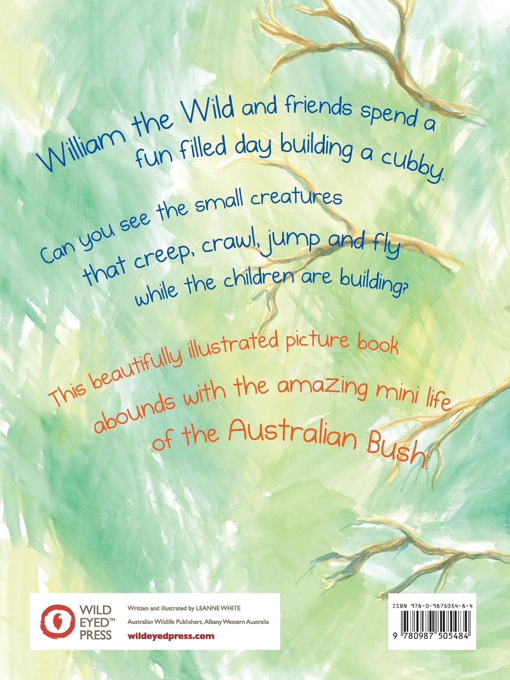 Rückseitencover William the Wild Builds a Cubby