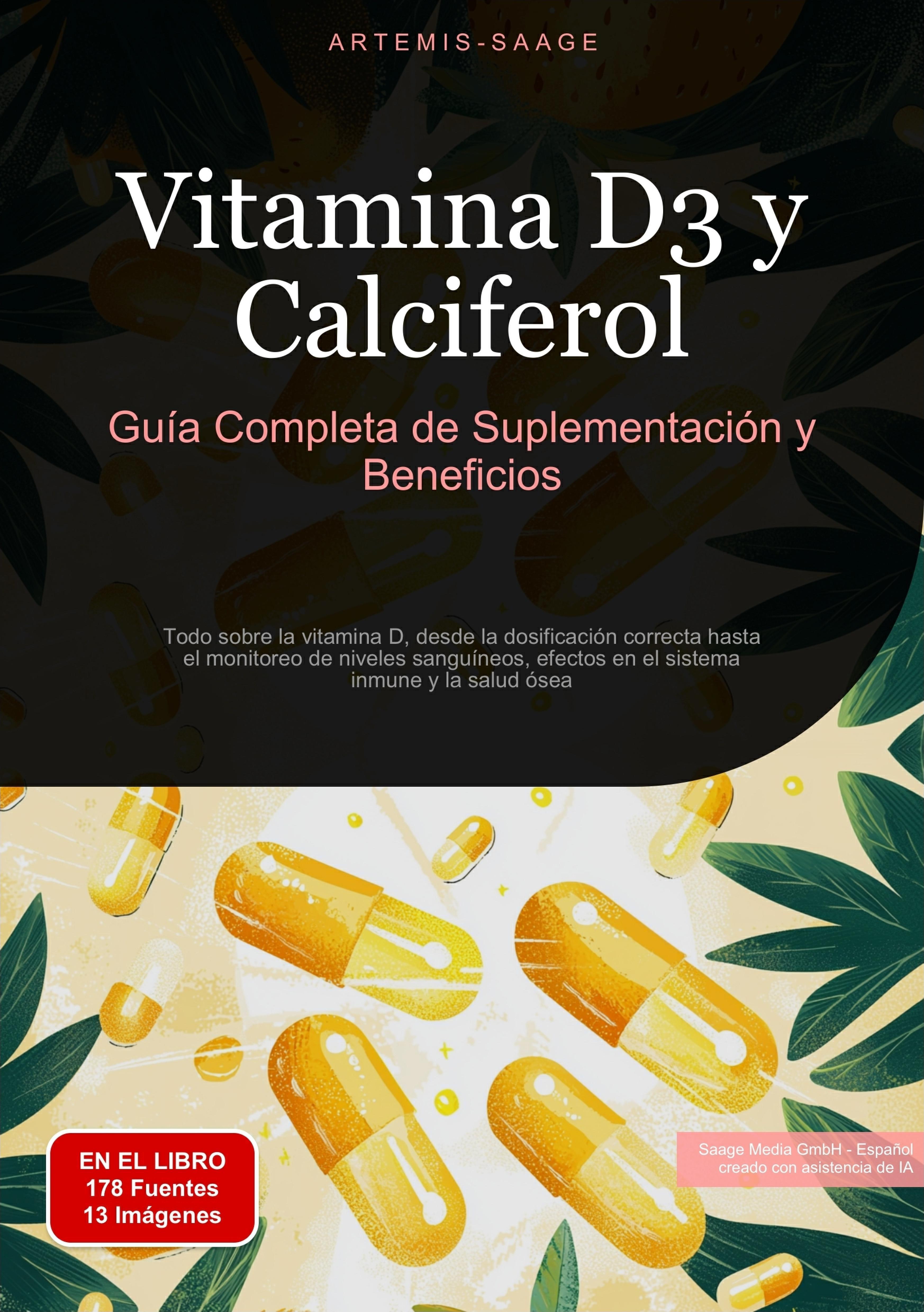 Vorderes Coverbild Vitamina D3 y Calciferol: Guía Completa de Suplementación y Beneficios