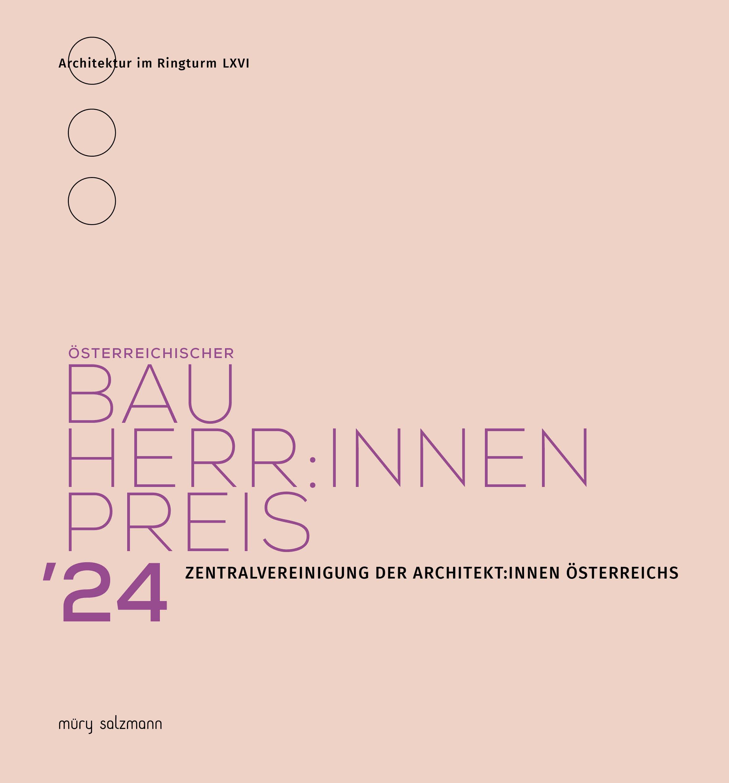 Vorderes Coverbild Österreichischer Bauherr:innenpreis 2024